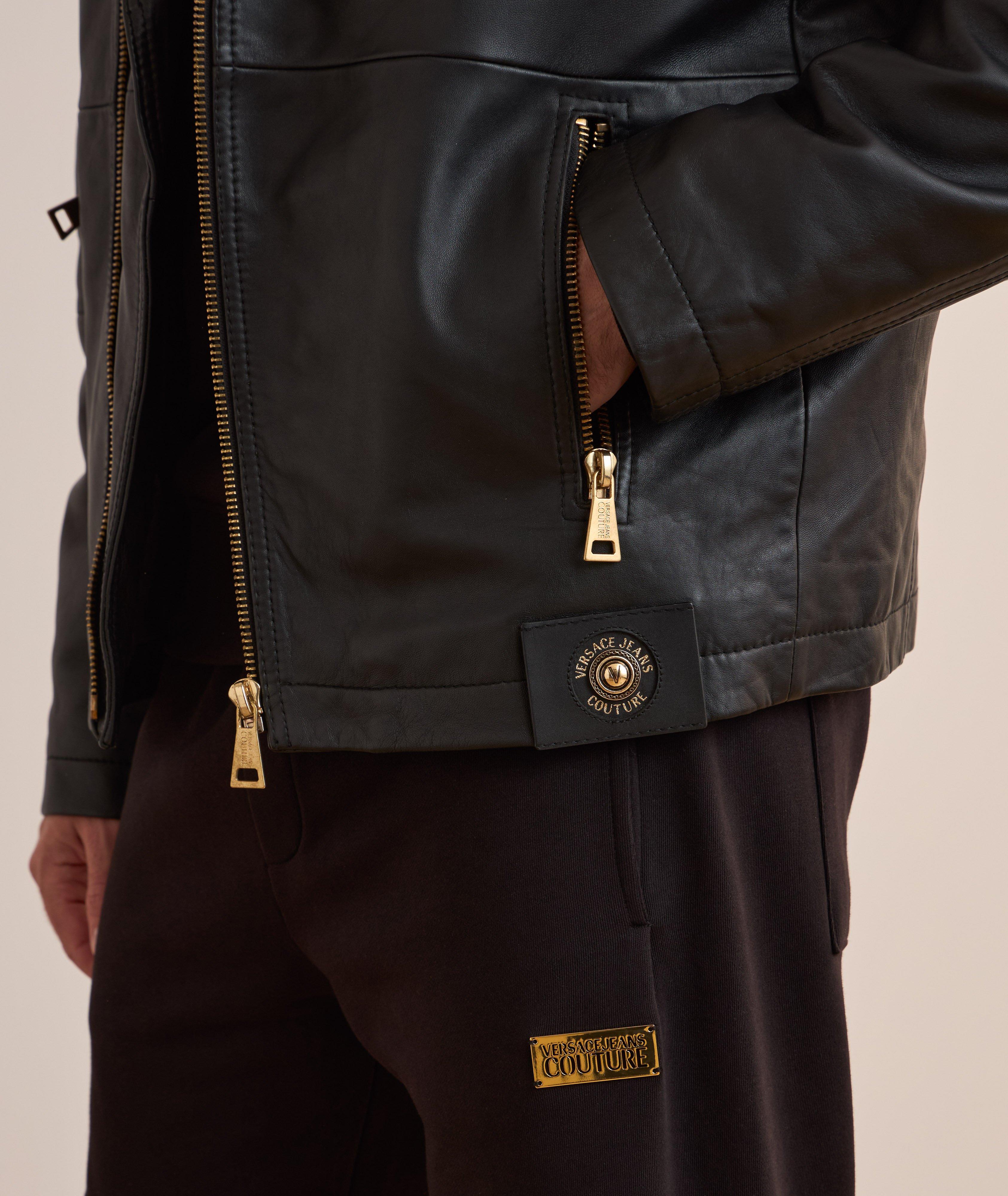 Moto Faux Leather Jacket image 4