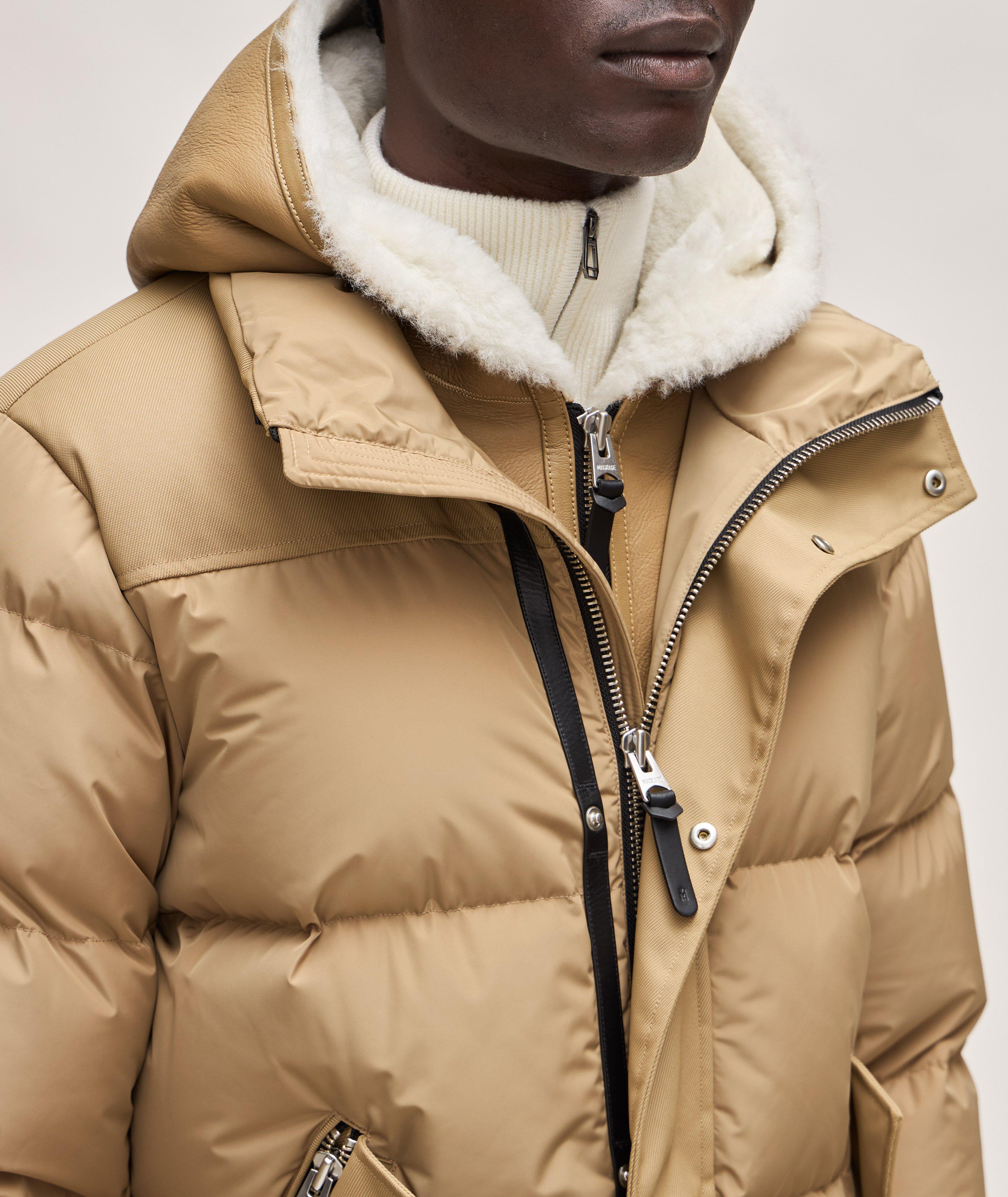 Mackage Riley Removable Bib Shearling Jacket | Coats | Final Cut