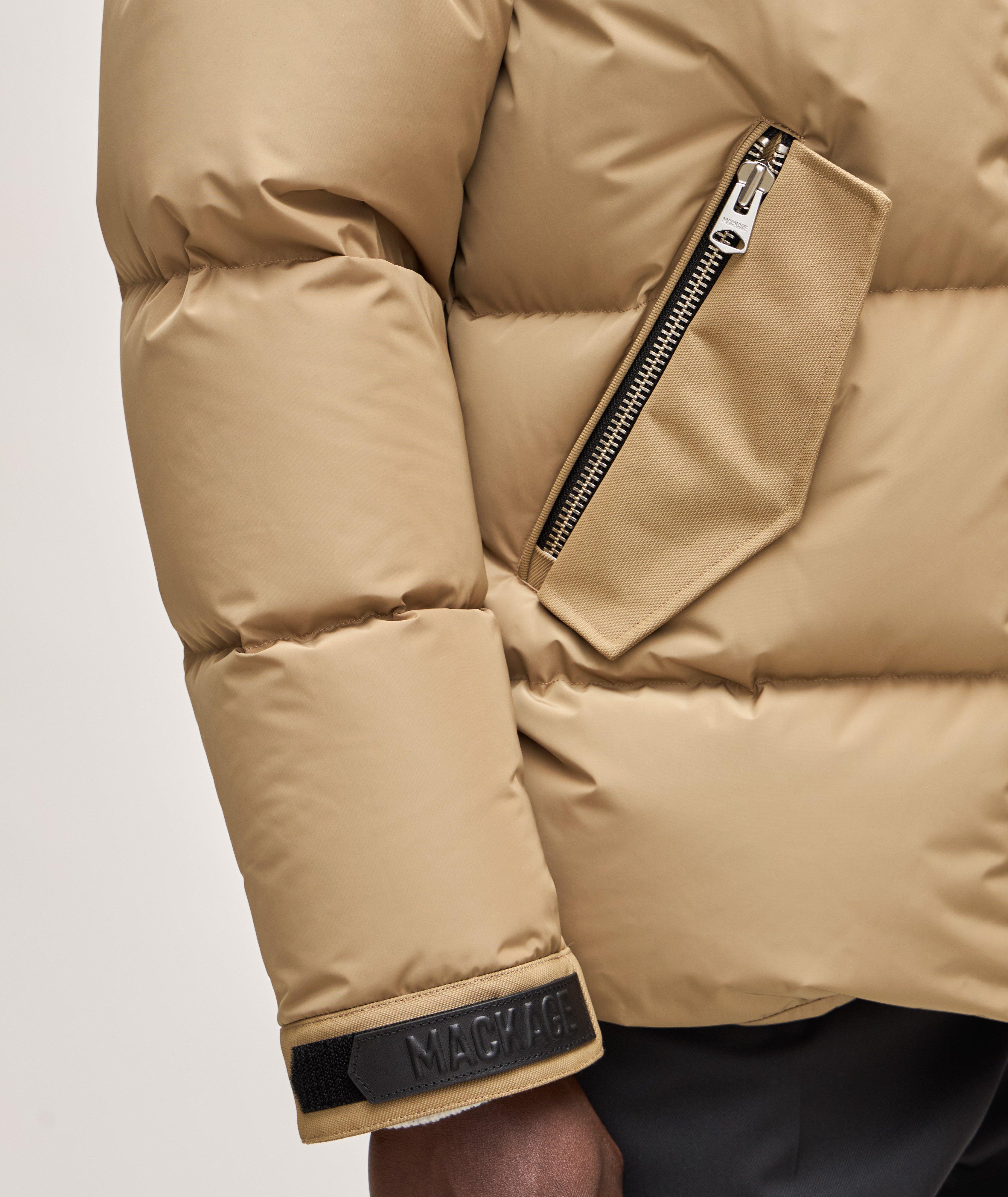 Mackage Riley Removable Bib Shearling Jacket | Coats | Final Cut