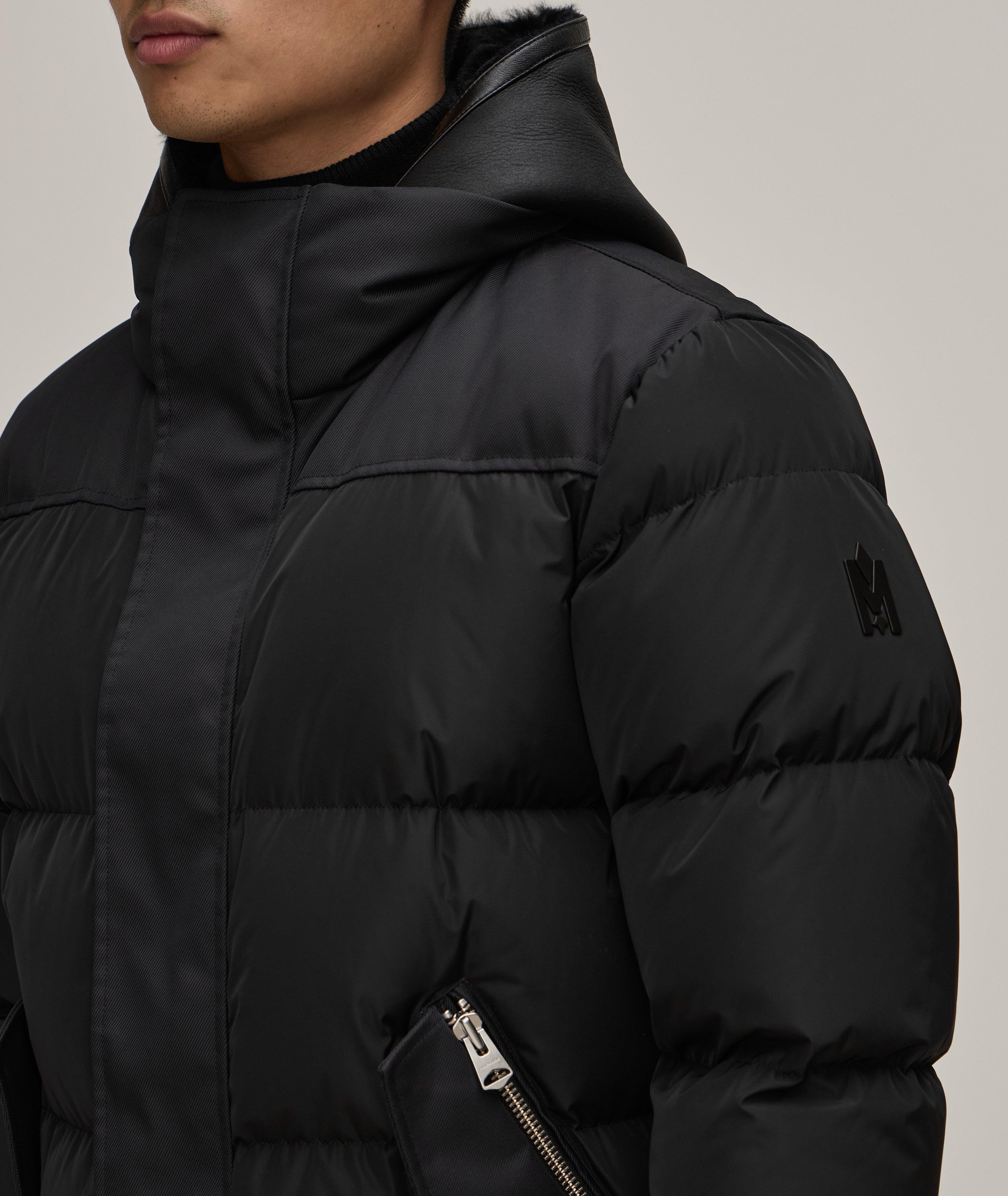 Mackage Riley Removable Bib Shearling Jacket | Coats | Final Cut