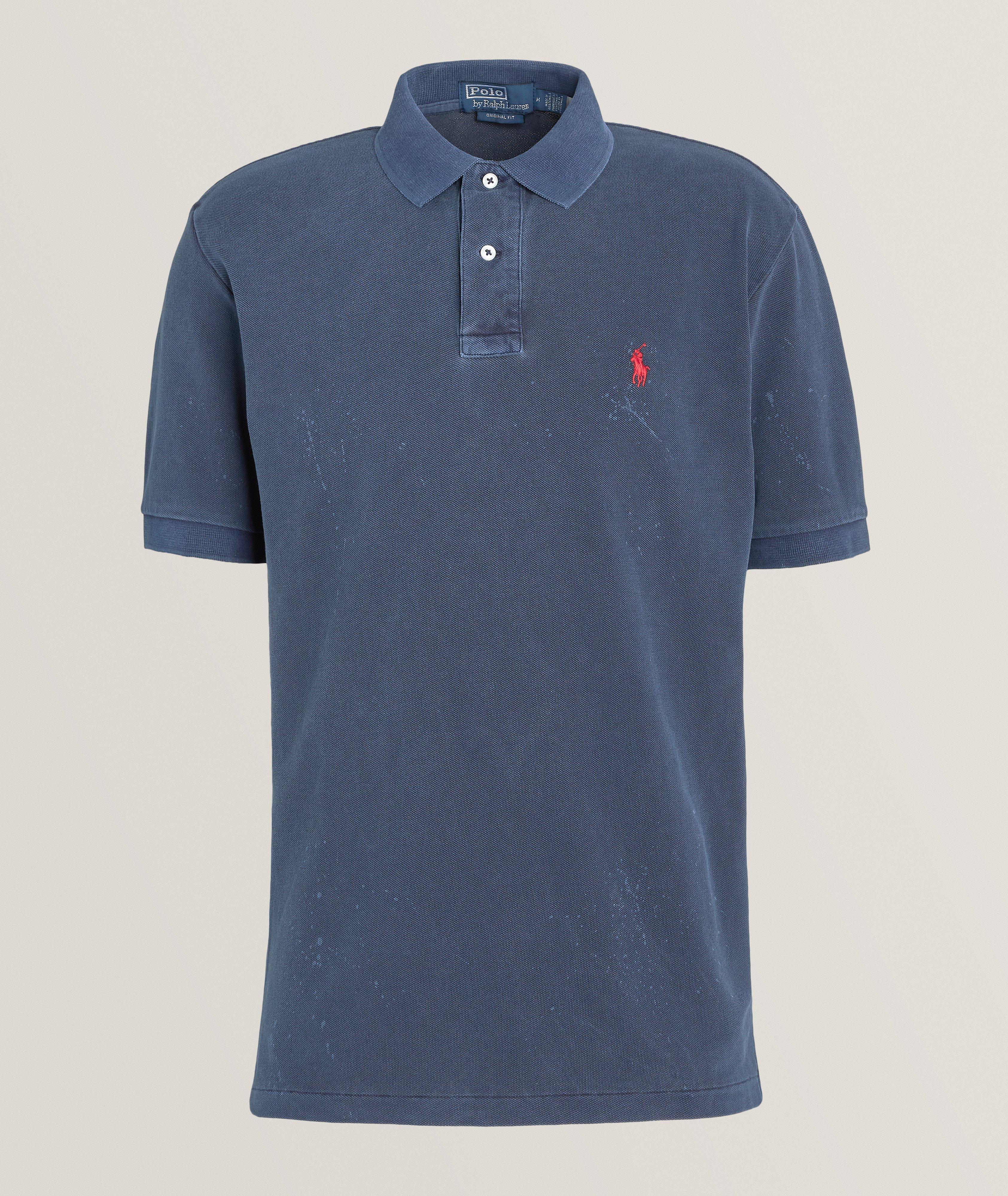 Polo Ralph Lauren Polo En Coton En Bleu , Taille Homme TG