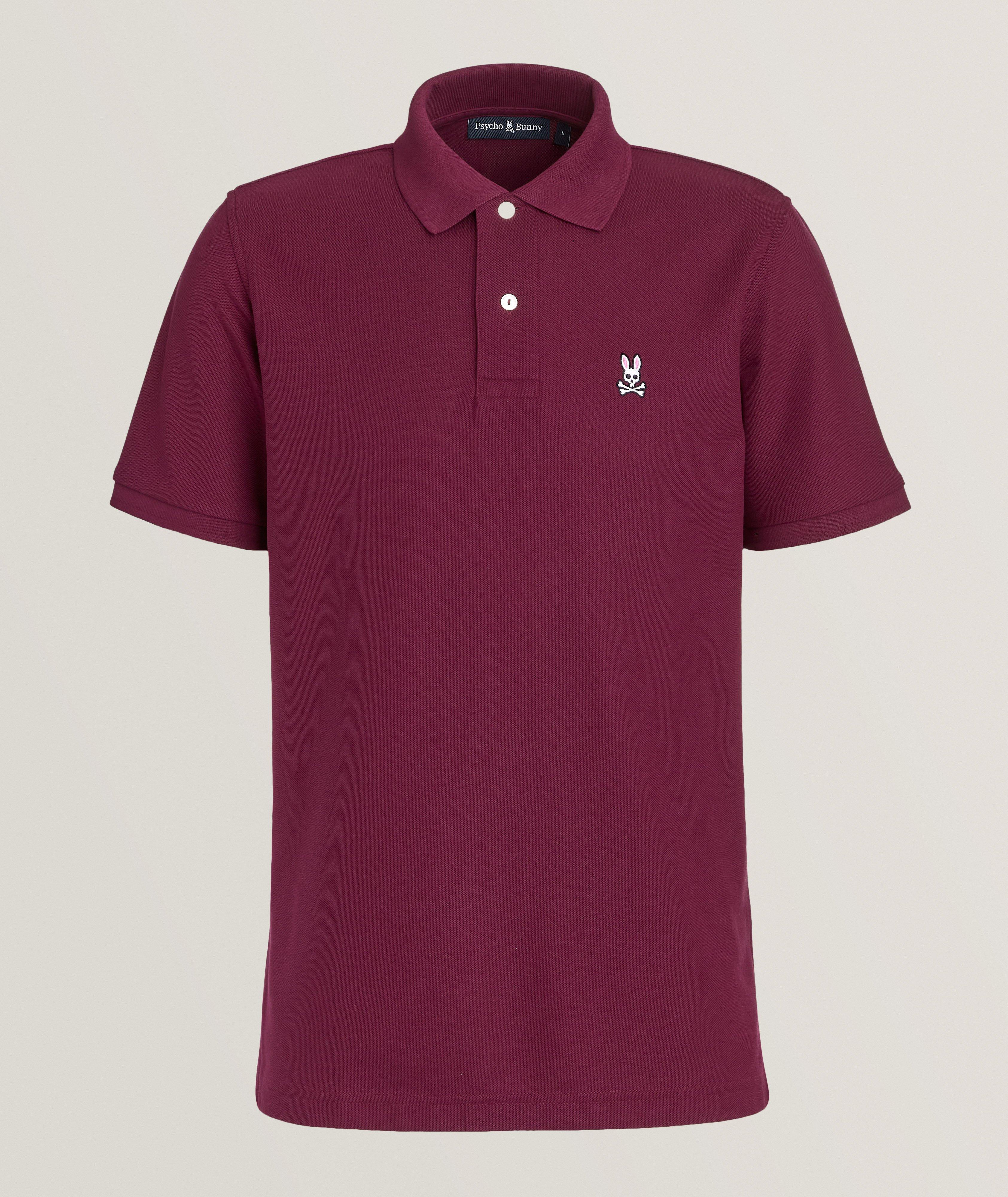 Embroidered Logo PiquÃ© Cotton Polo