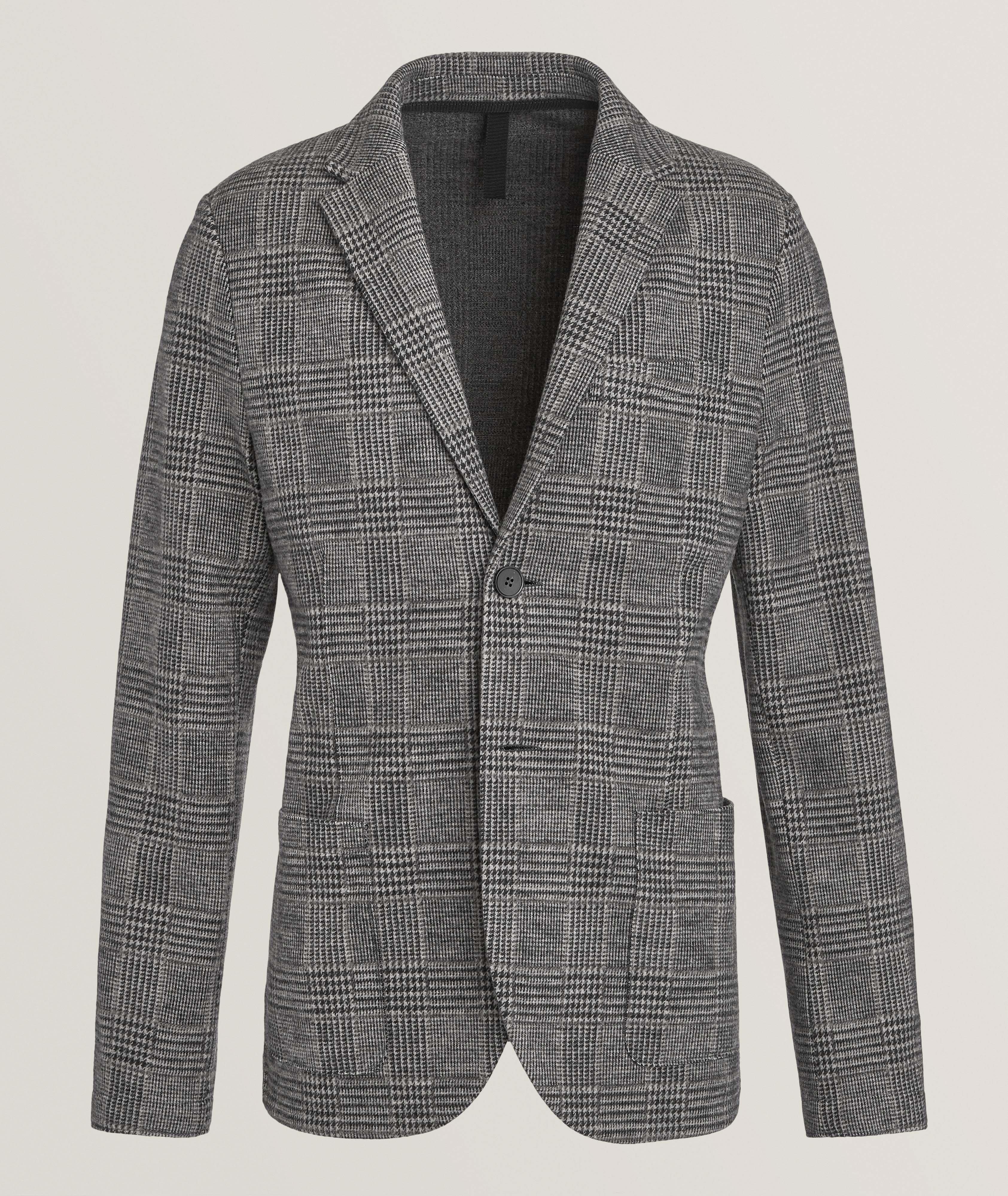 Prince Of Wales Patterned Wool Sport Jacket image 0