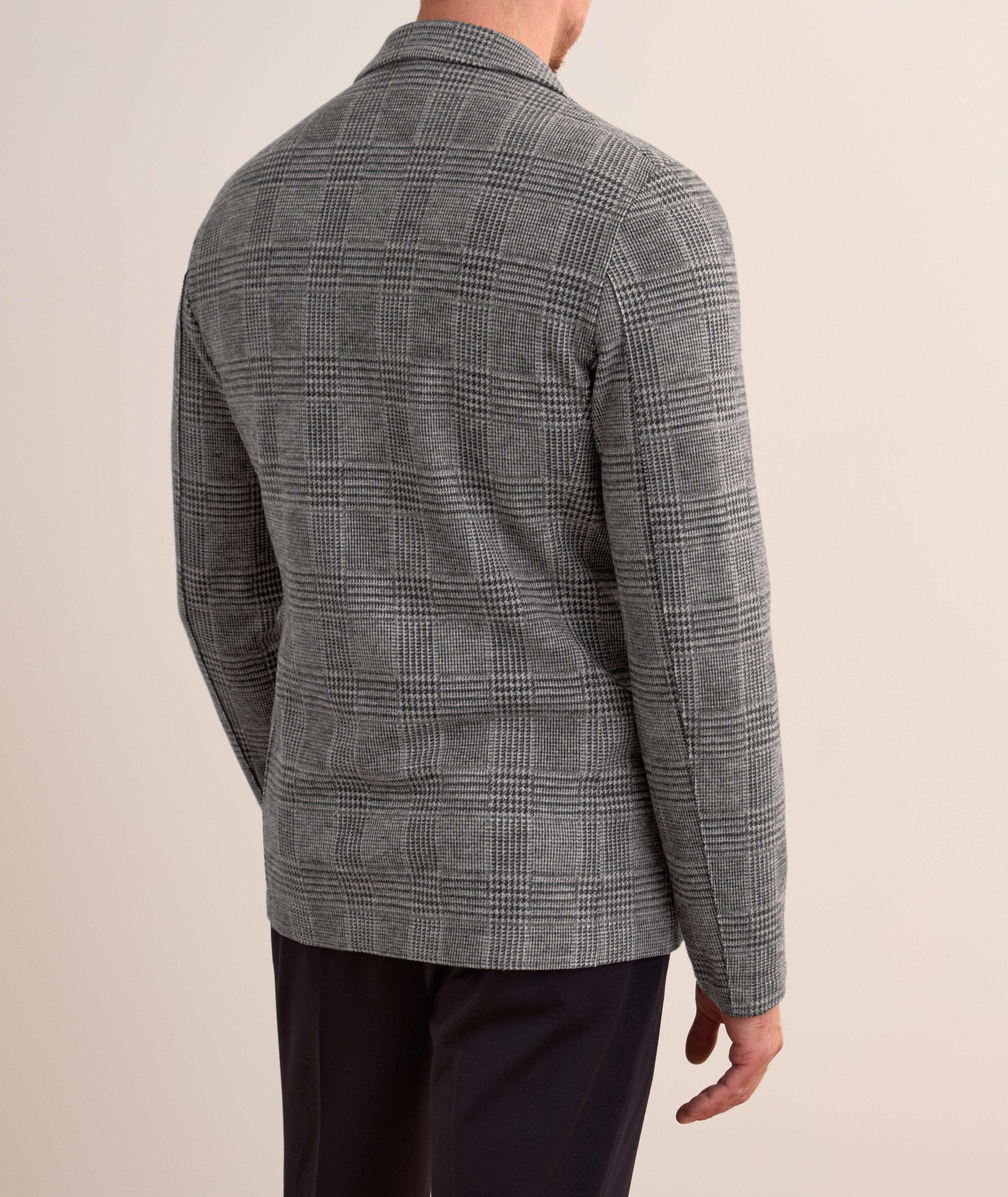 Prince Of Wales Patterned Wool Sport Jacket image 2