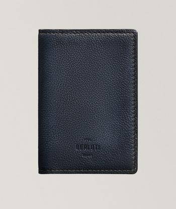 TOM FORD Logo Embossed Bi-Fold Leather Wallet | Wallets