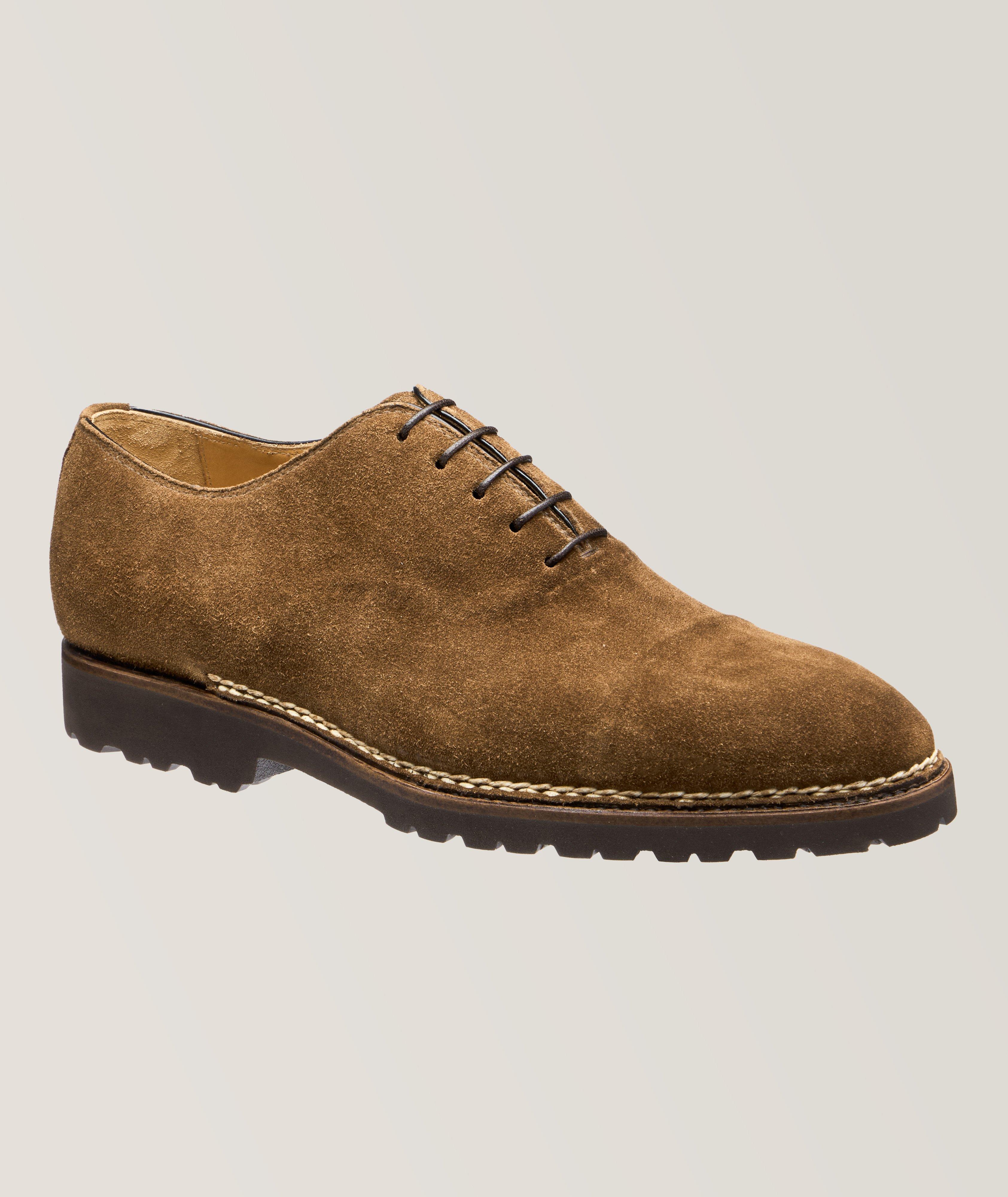 Suede Leather Oxfords