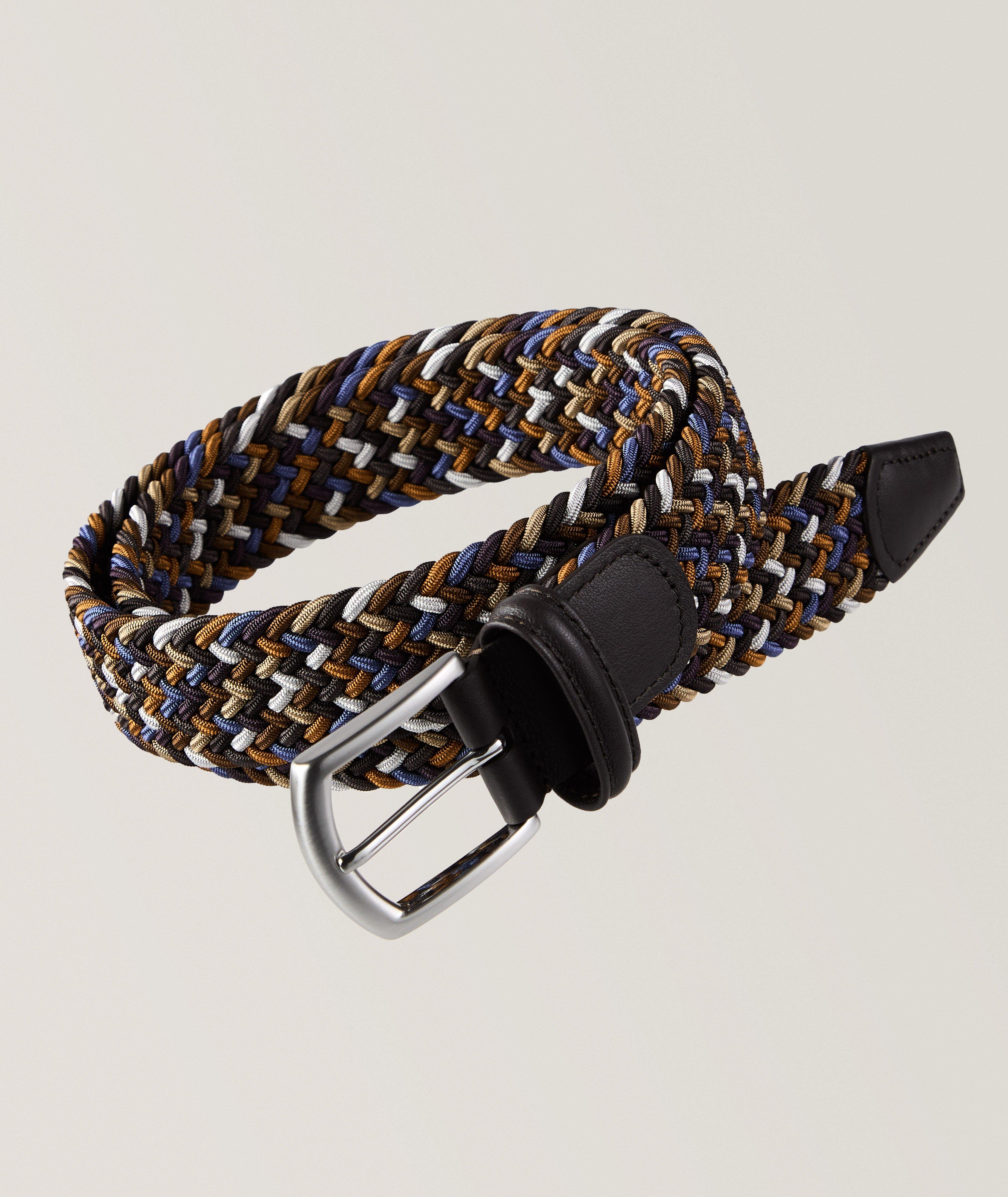 Anderson's Ceinture Tressée En Brun , Taille Homme 42