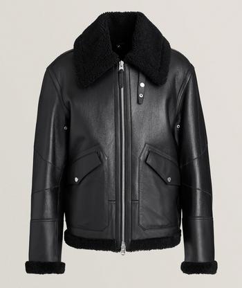 TOM FORD Icon Calfskin Leather Biker Jacket | Leather