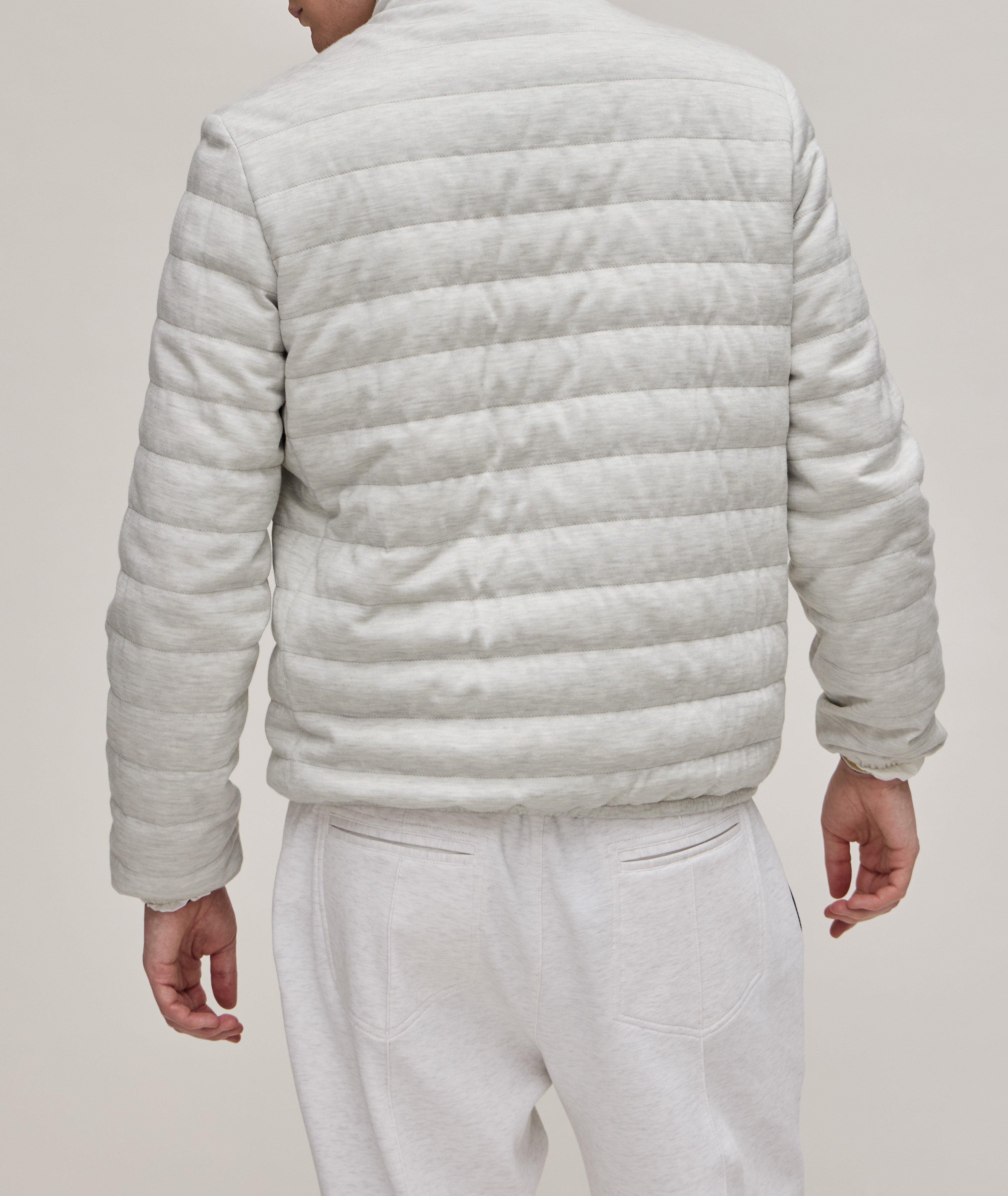 Wool-Cashmere Quilted Short Jacket image 2