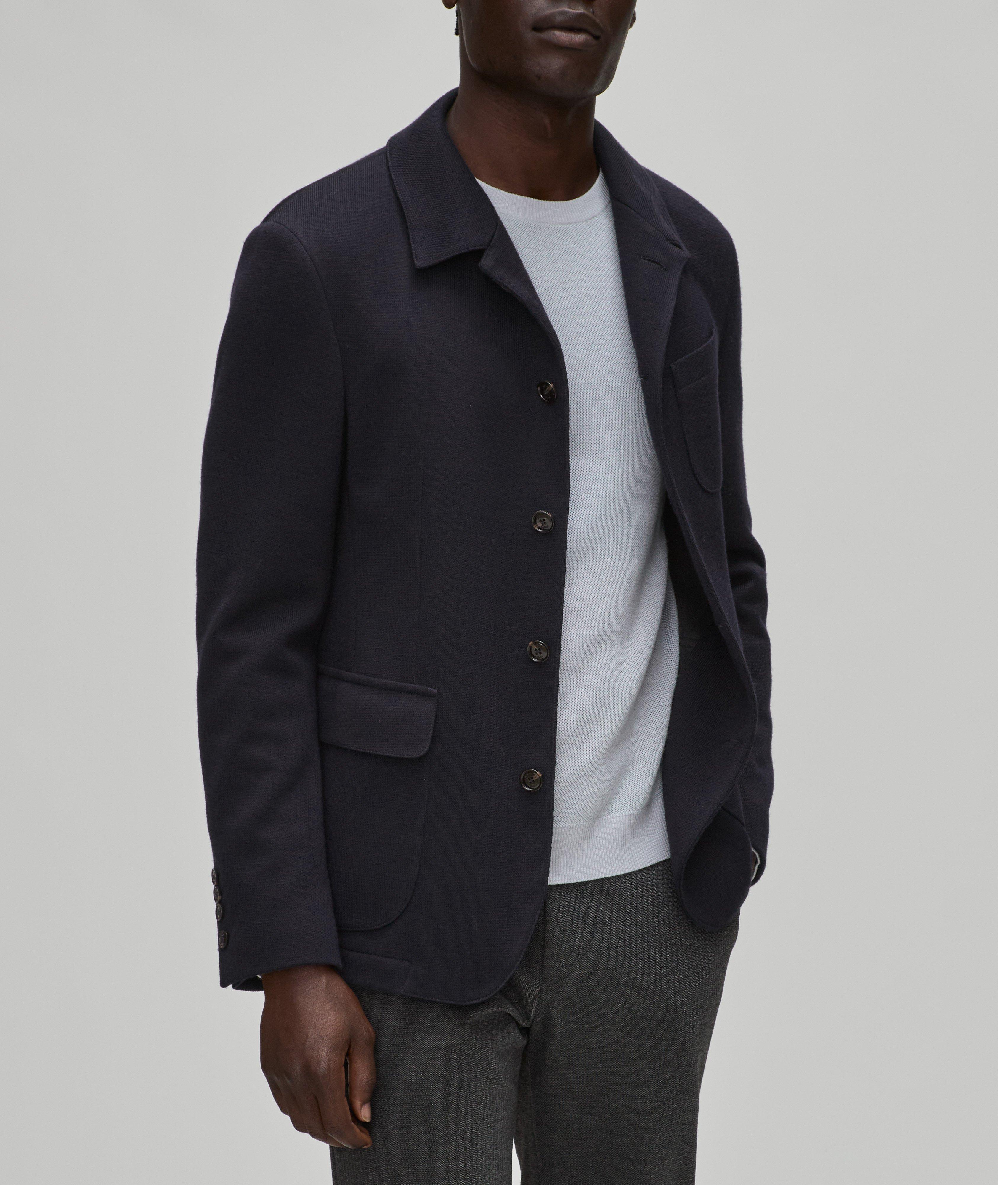 Wool-Blend Shirt Jacket  image 1