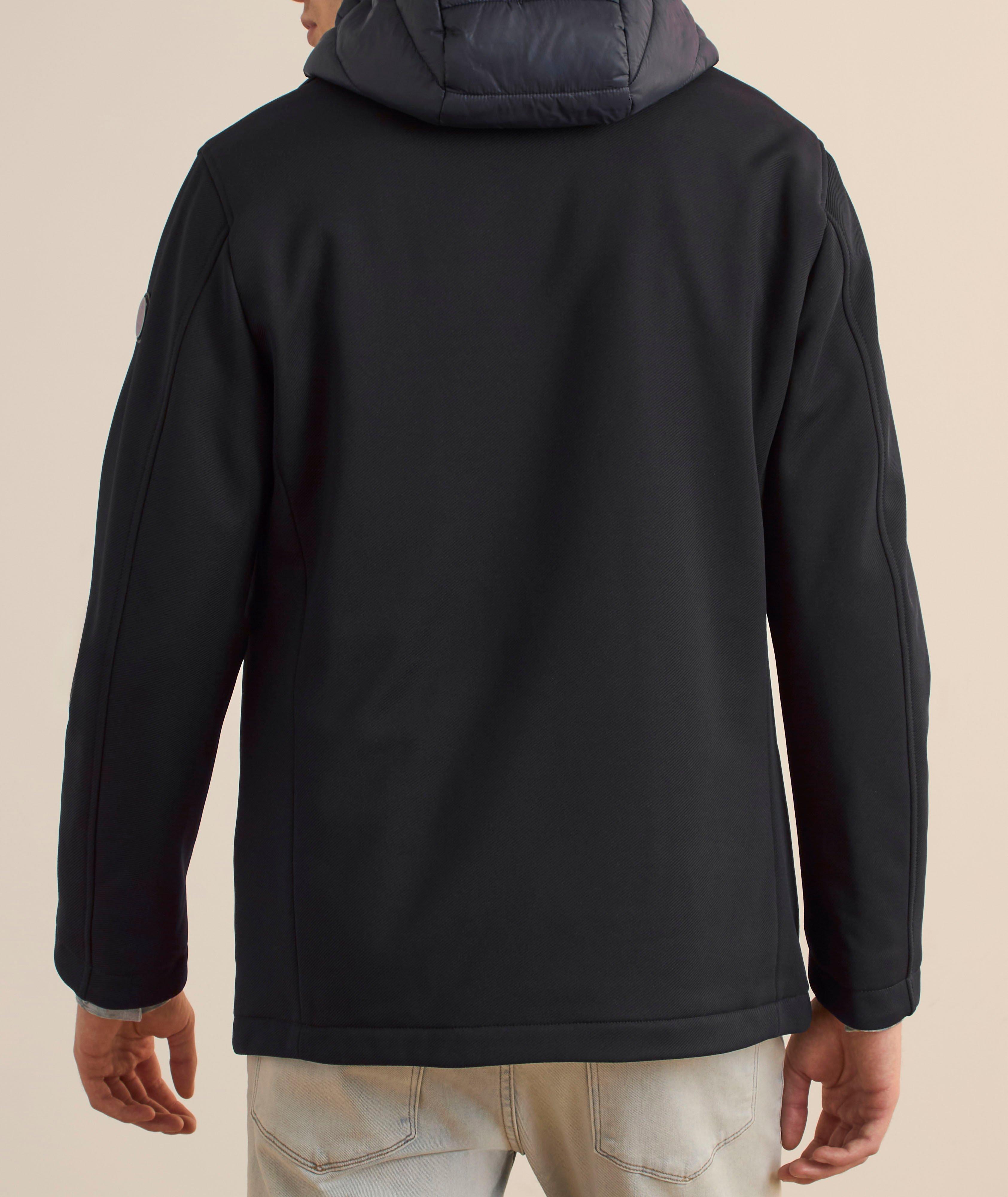 Paolo Removable Hood Twill Peacoat image 2