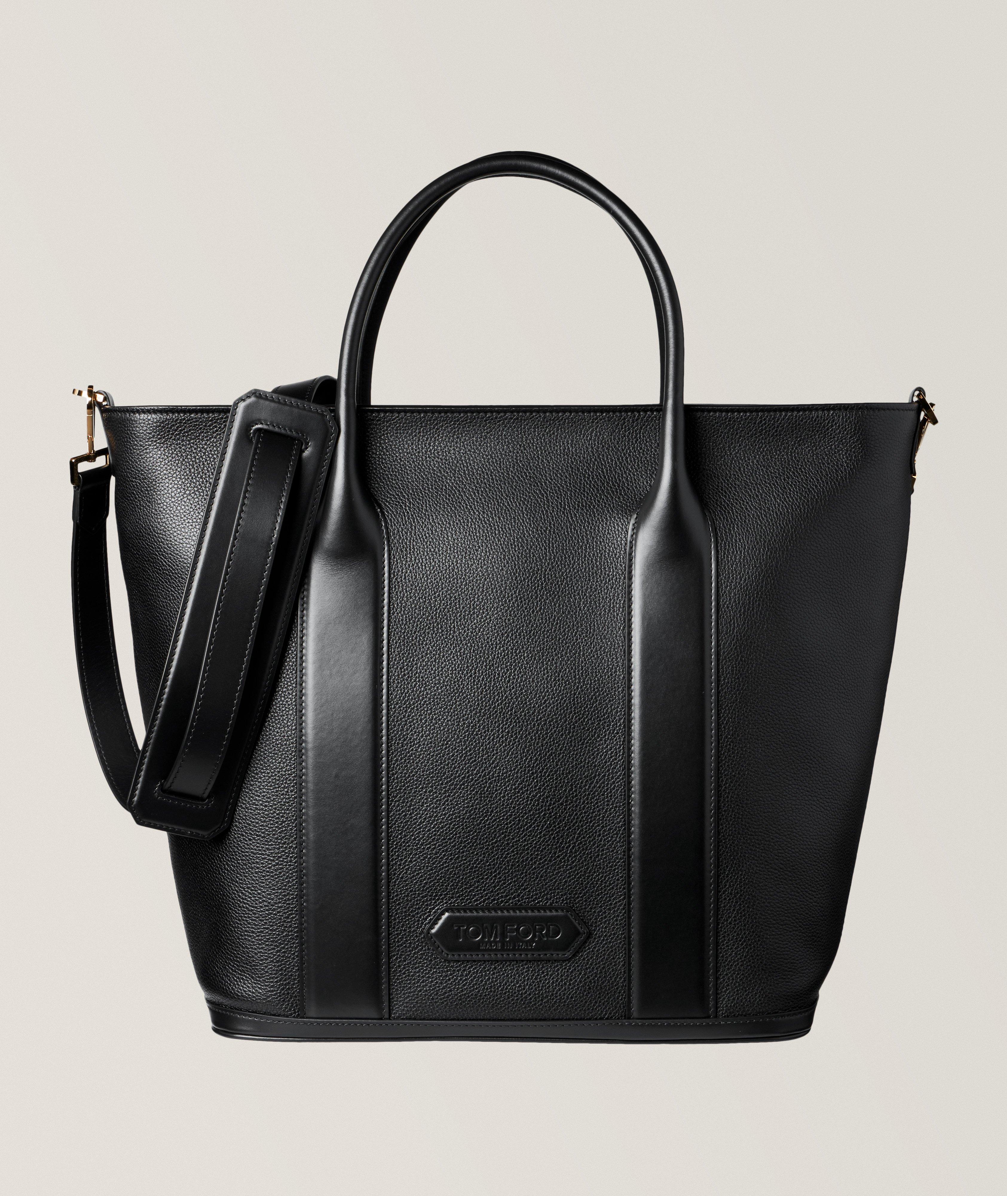 Soft Grained Leather Shopper Bag