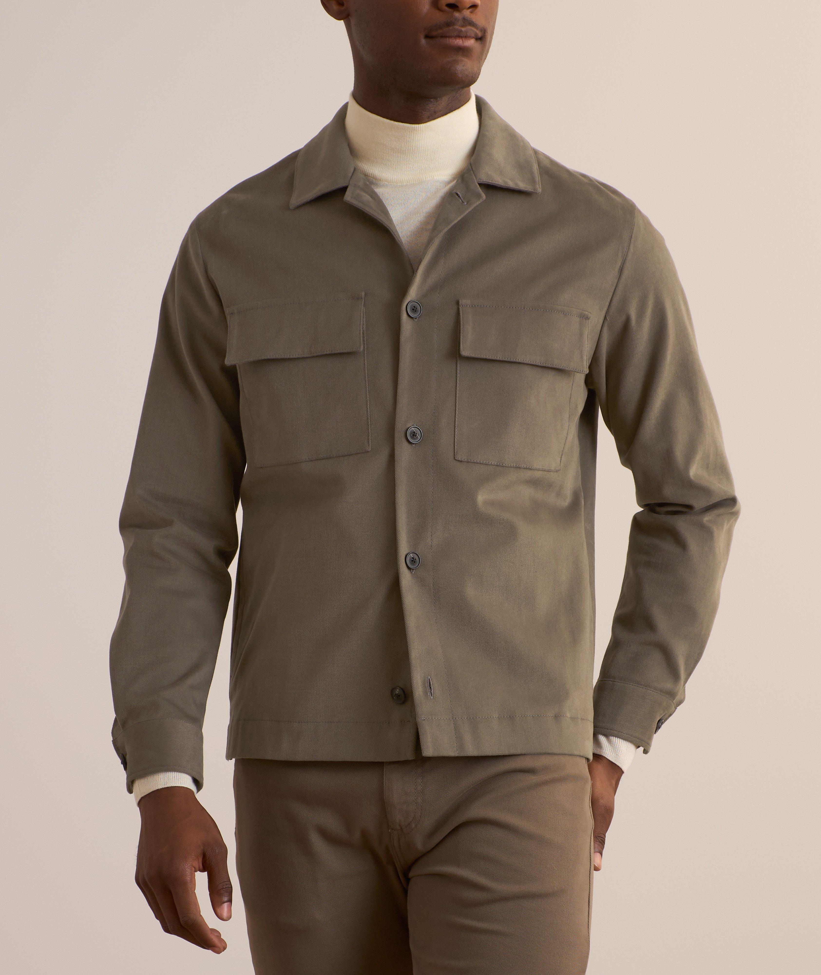 Lavoro Cotton-Blend Shirt Jacket  image 1