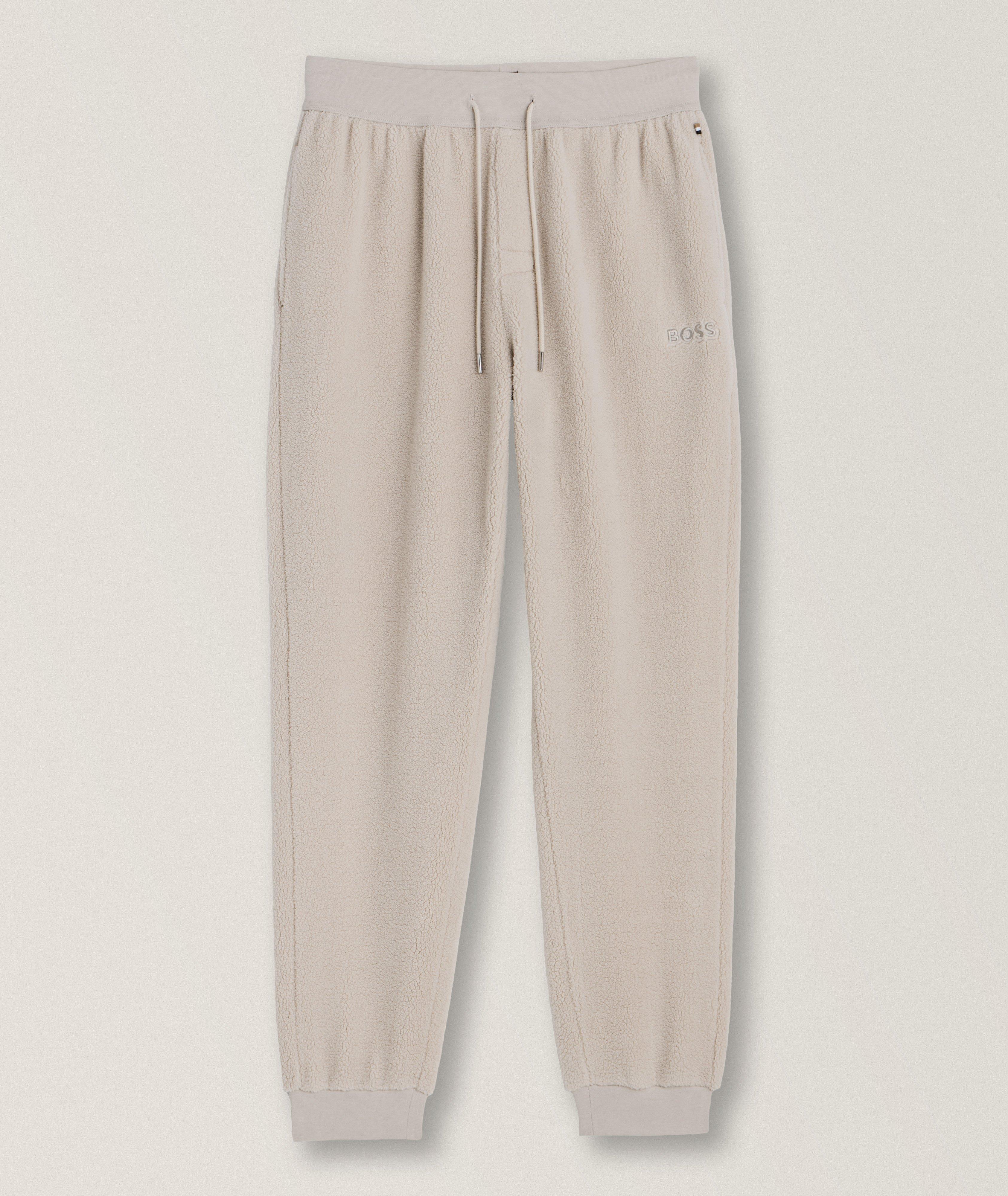 Teddy Stretch Fleece Jogger Pants