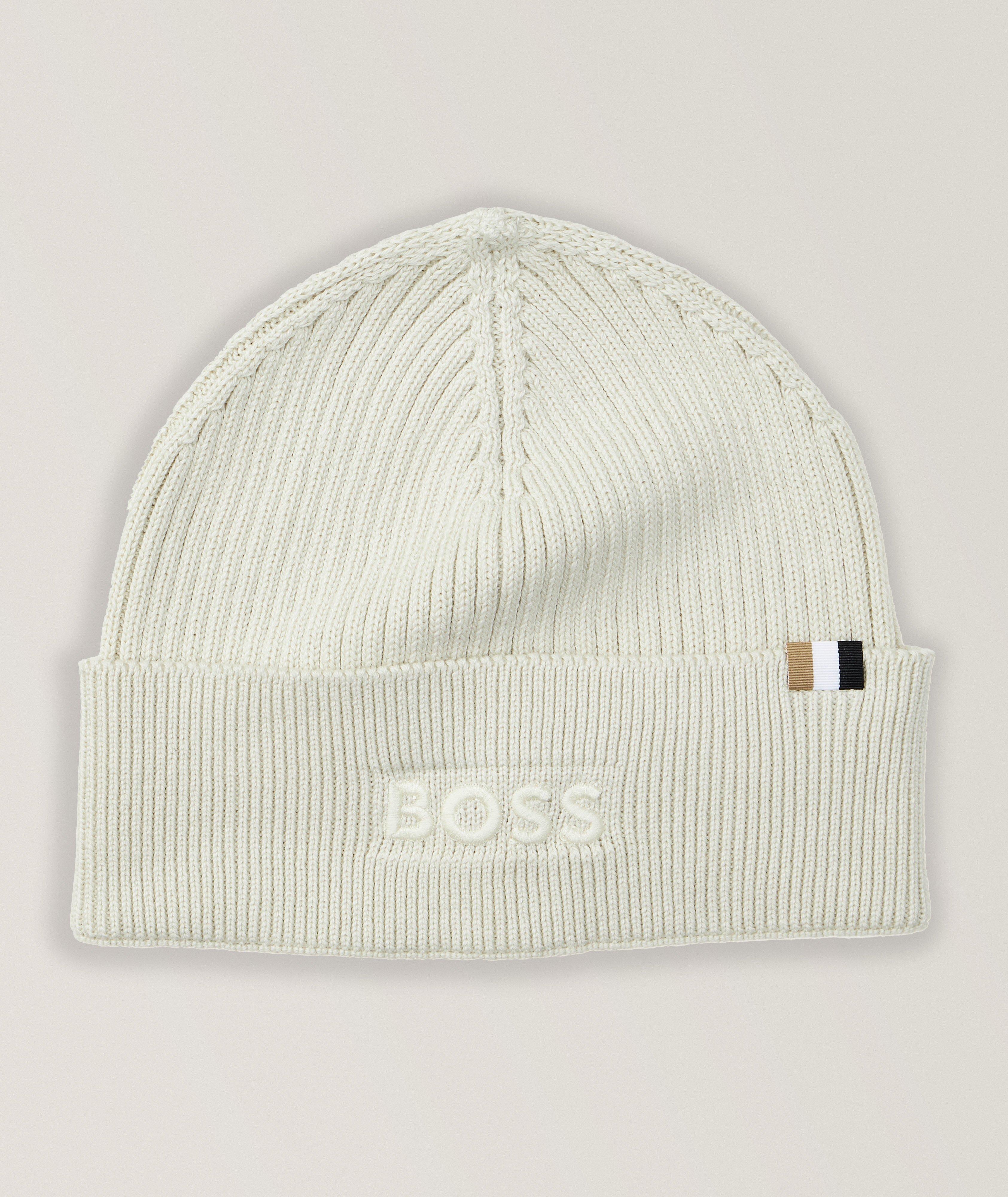 BOSS Tuque Magico En Lainage En Blanc , Laine