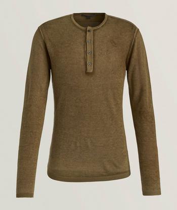 Weatherproof Henley Cotton Sweater Men's. Size Large. discount New With Tags $128