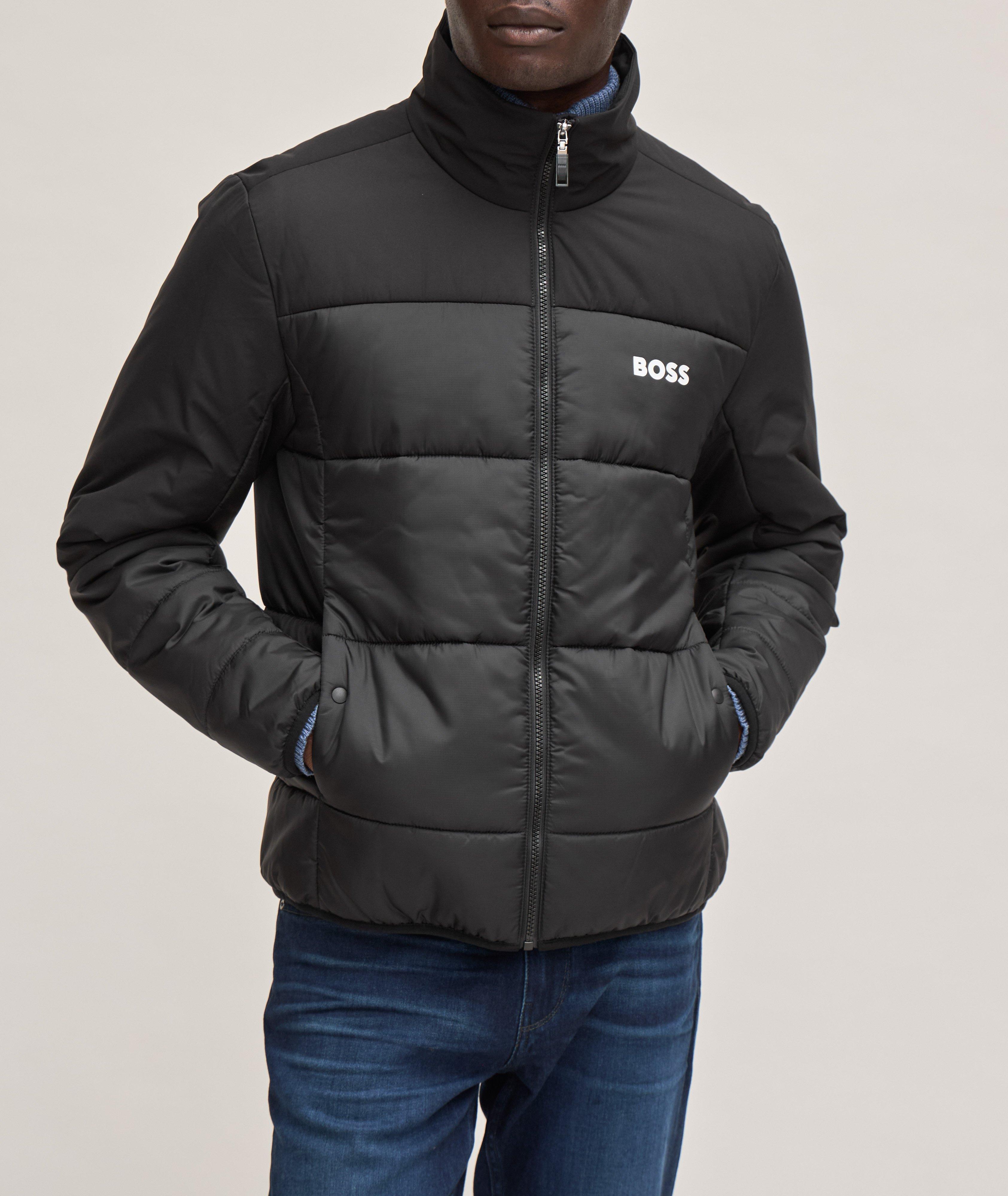 Water-Repellent Mixed Materials Jacket image 1