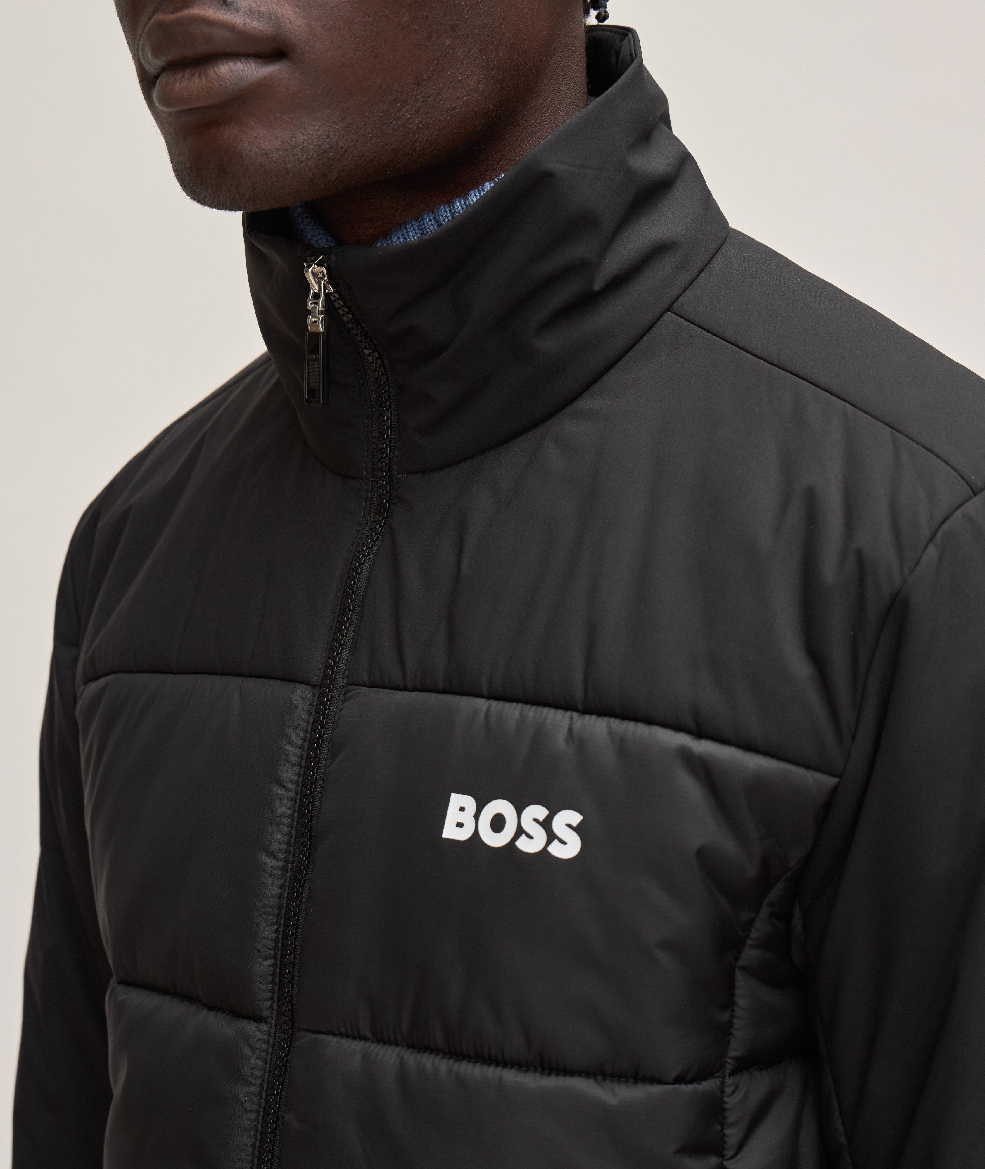 Water-Repellent Mixed Materials Jacket image 3