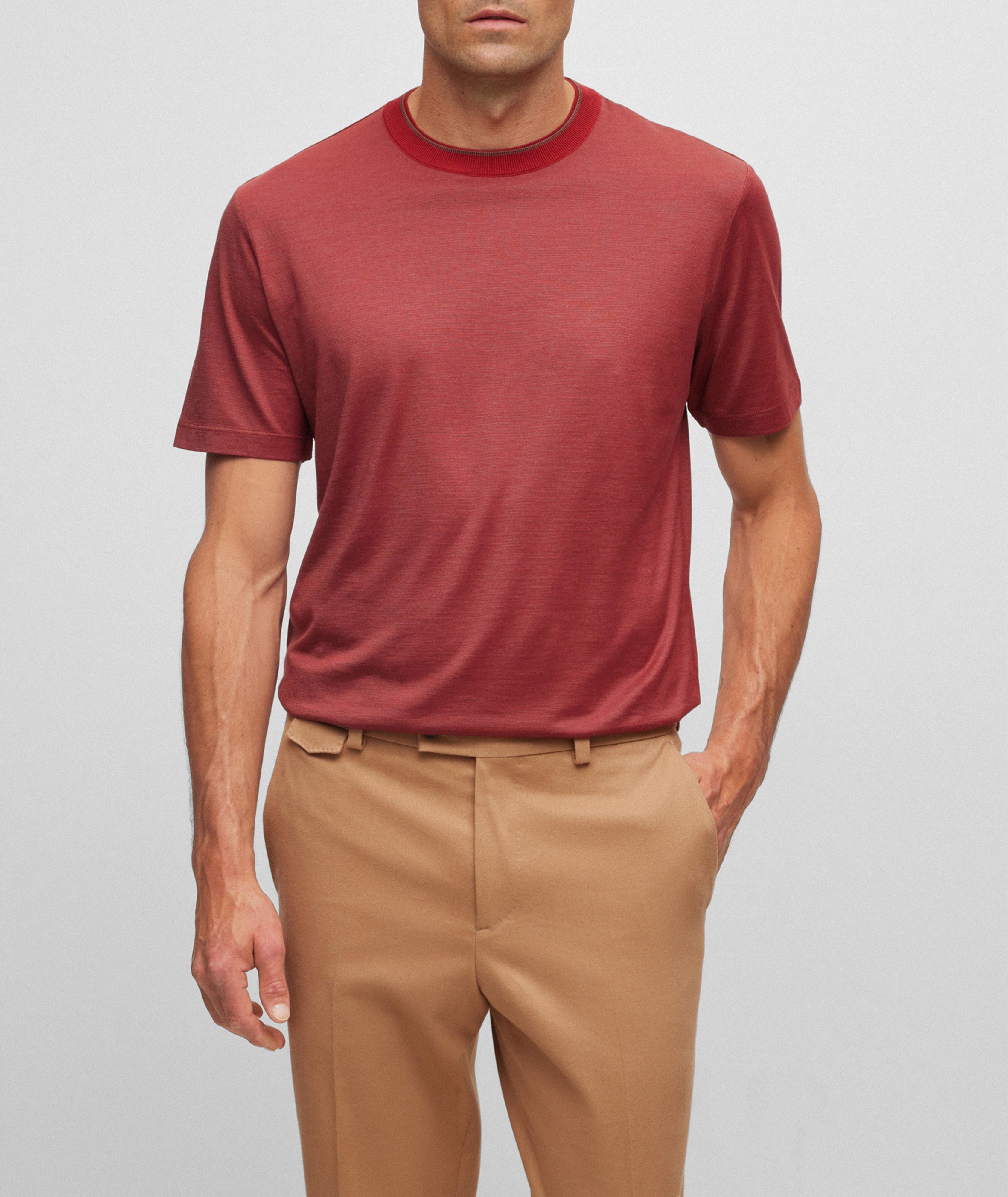Cotton-Silk T-Shirt image 1