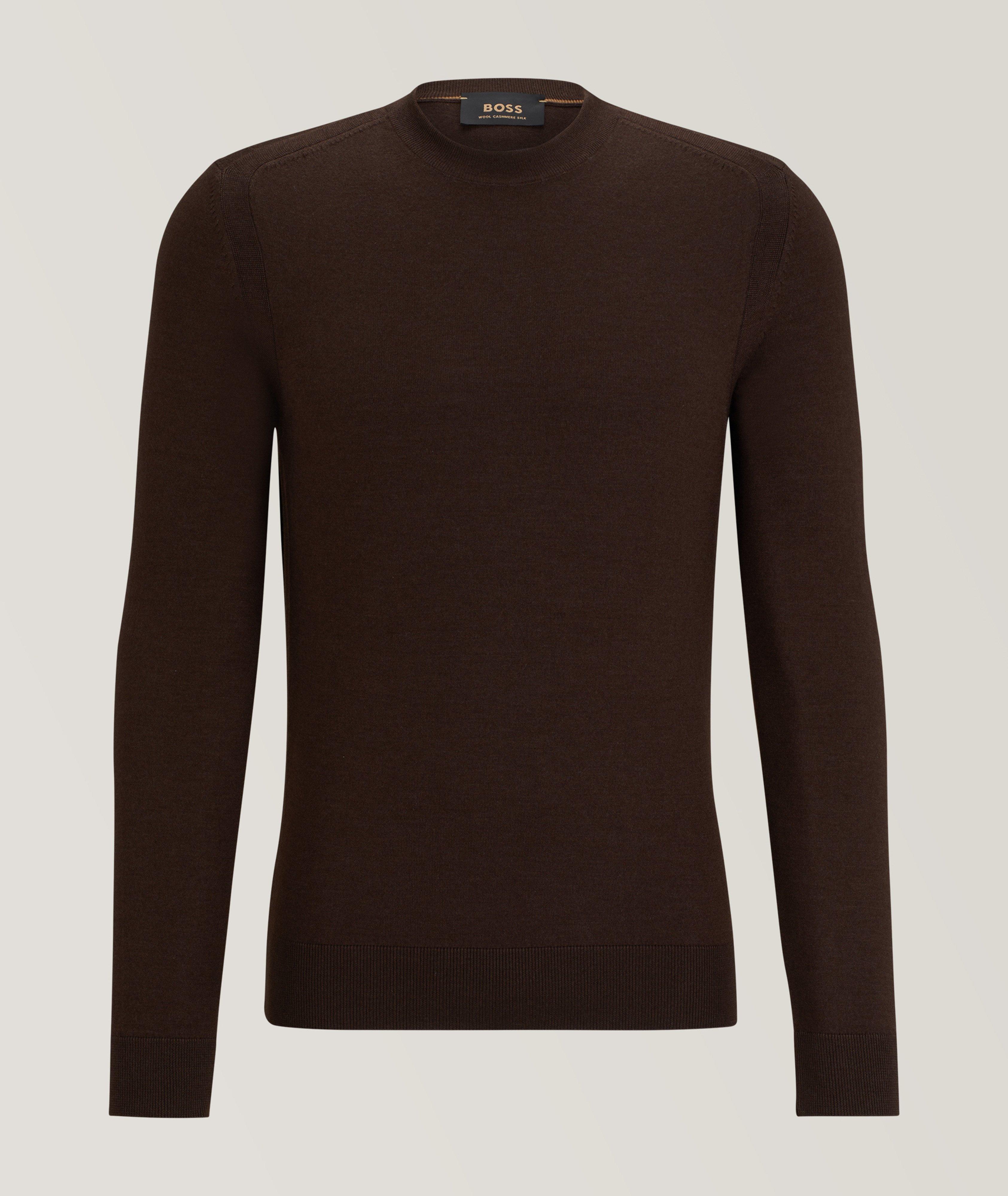 Wool, Silk & Cashmere Sweater image 0