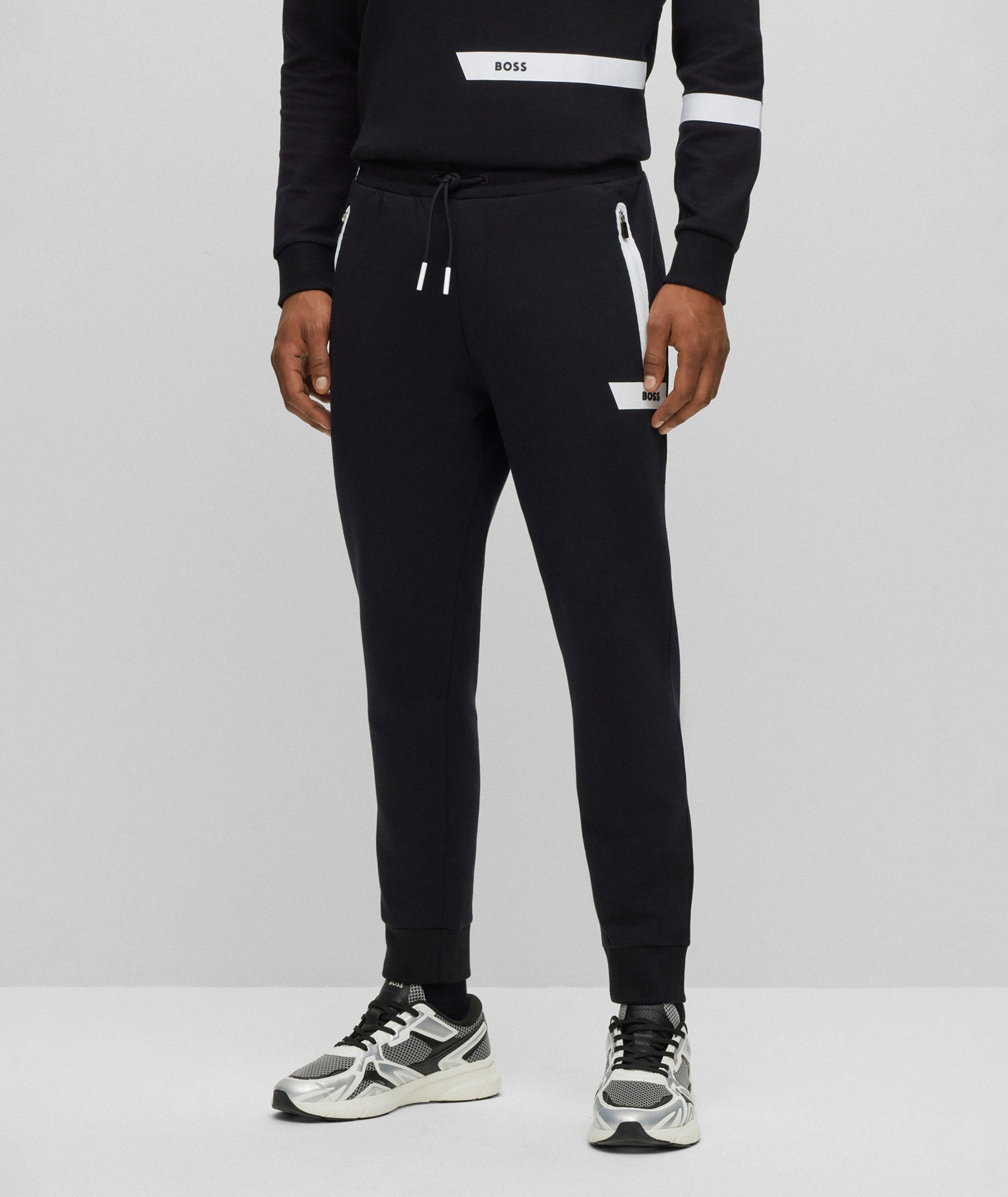 Responsible Hadiko Contrast Stretch-Cotton Trackpants  image 1