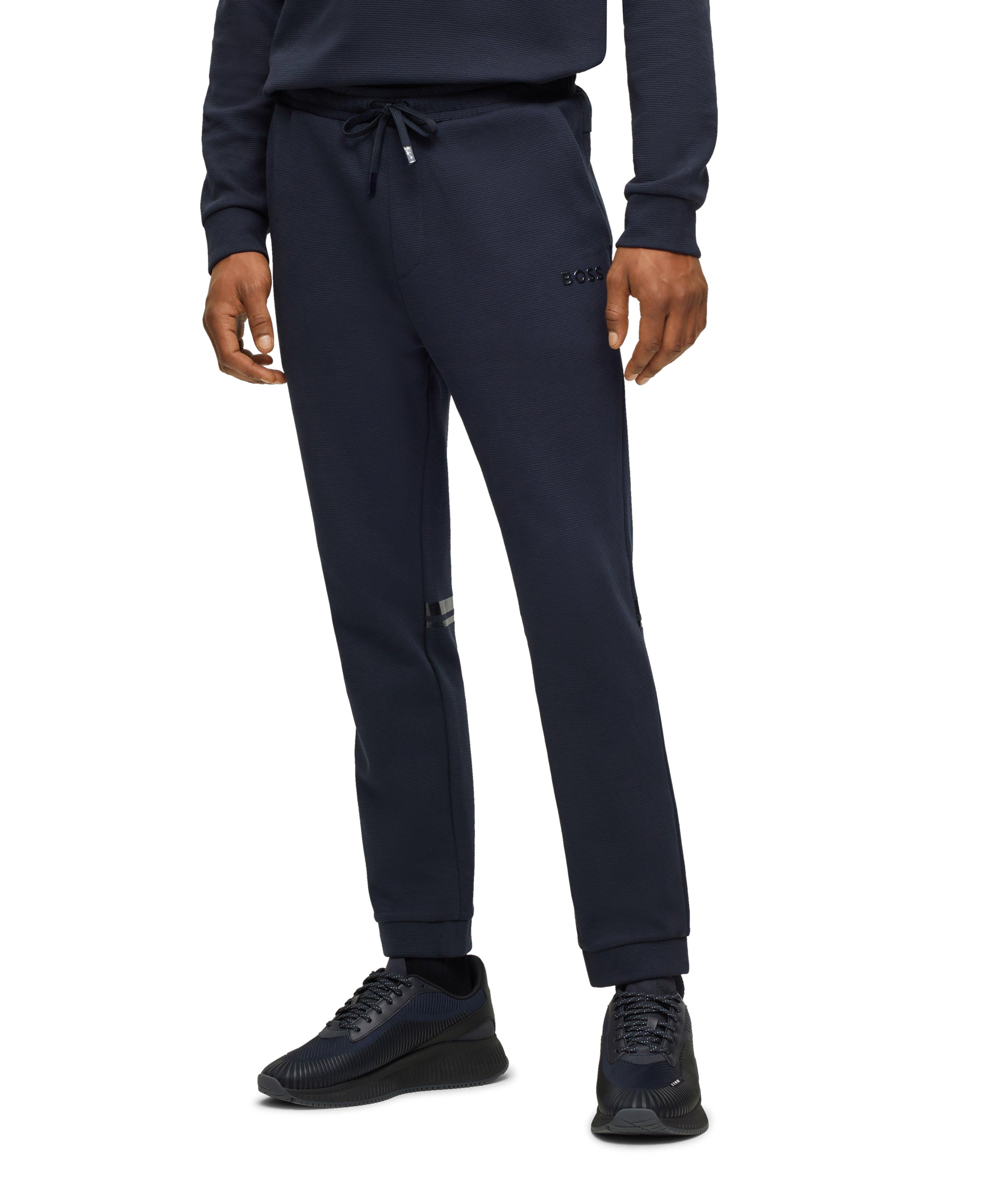 Hadiko Cotton Piqué Logo Trackpants  image 1