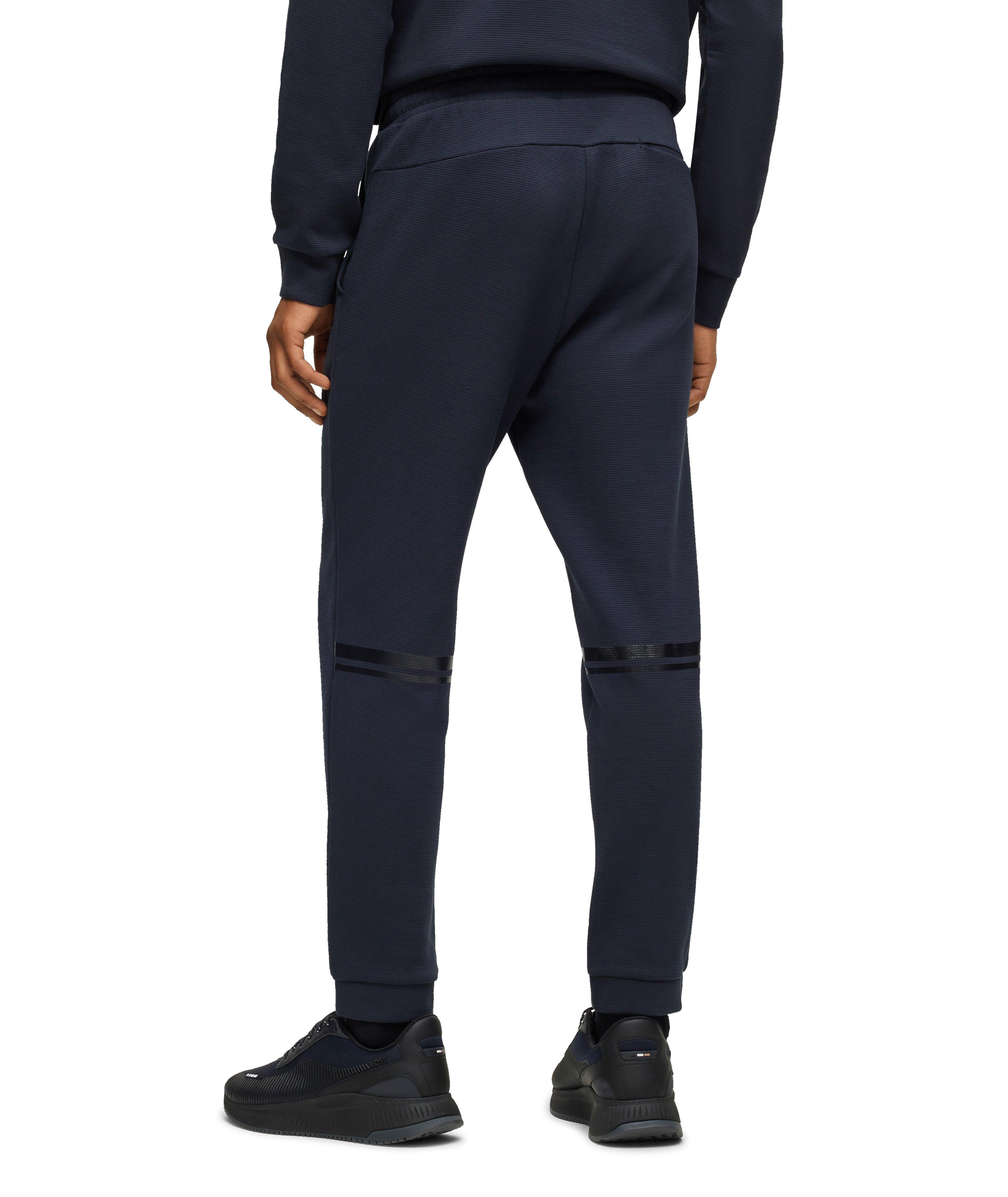 Hadiko Cotton Piqué Logo Trackpants  image 2