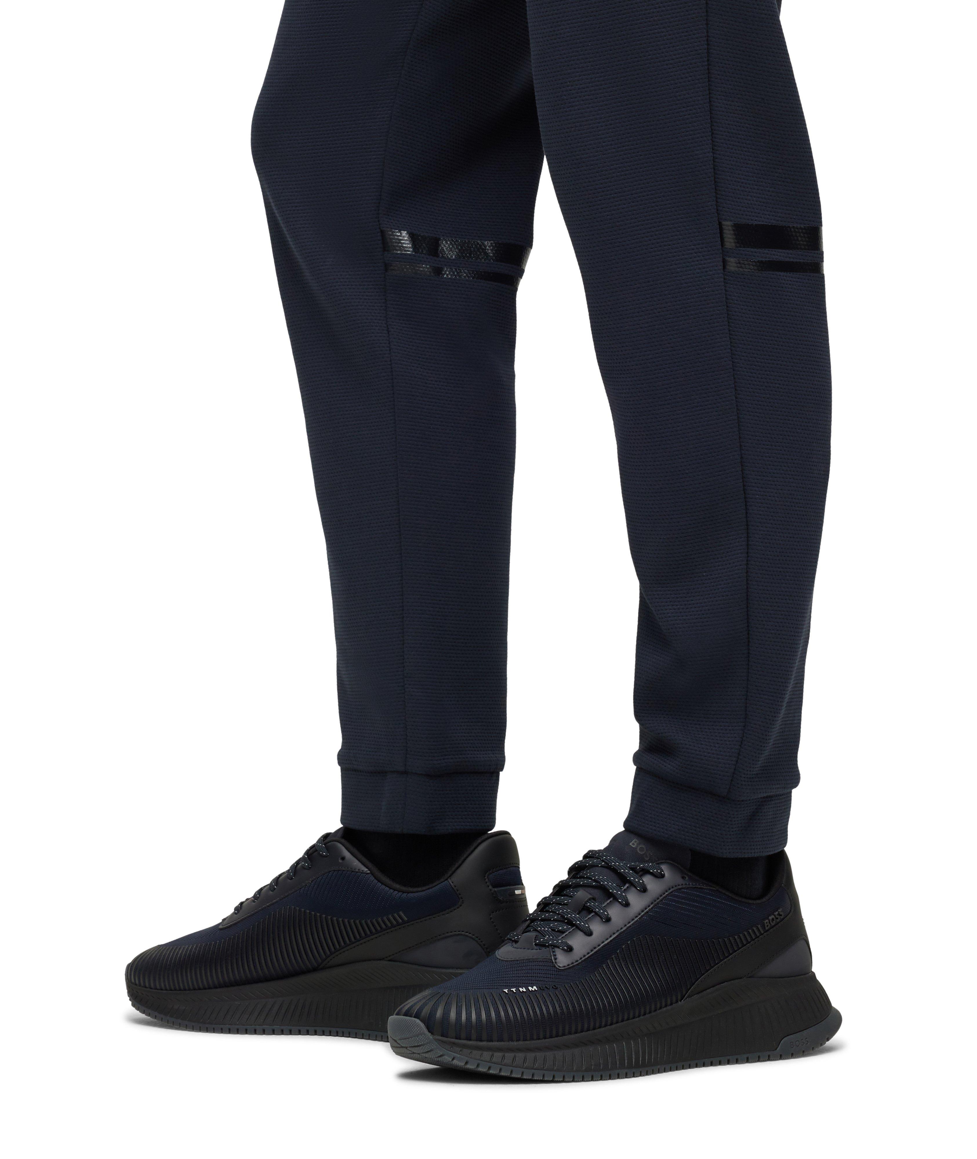 Hadiko Cotton Piqué Logo Trackpants  image 3