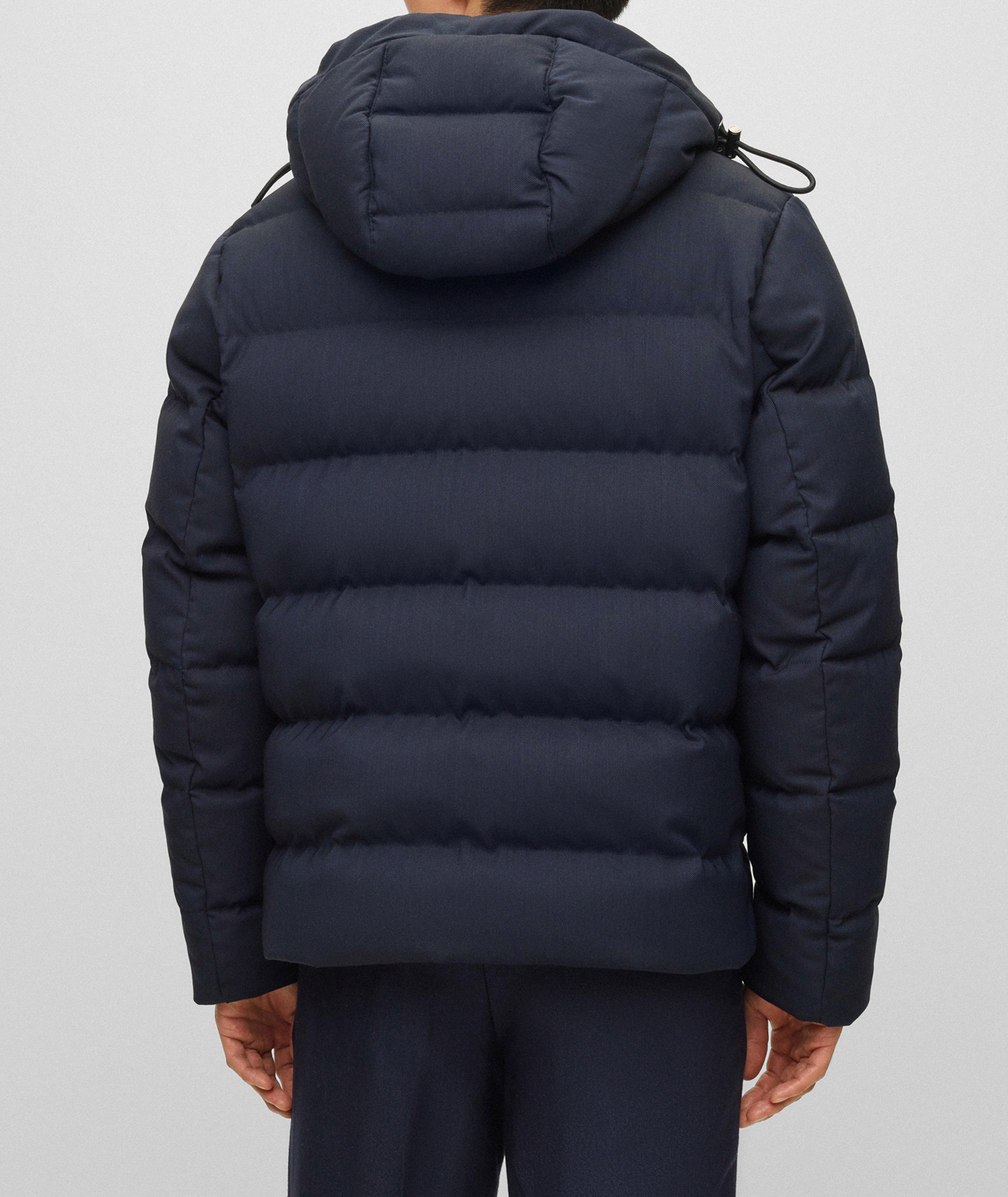 Reversible Wool-Blend Down Jacket image 2