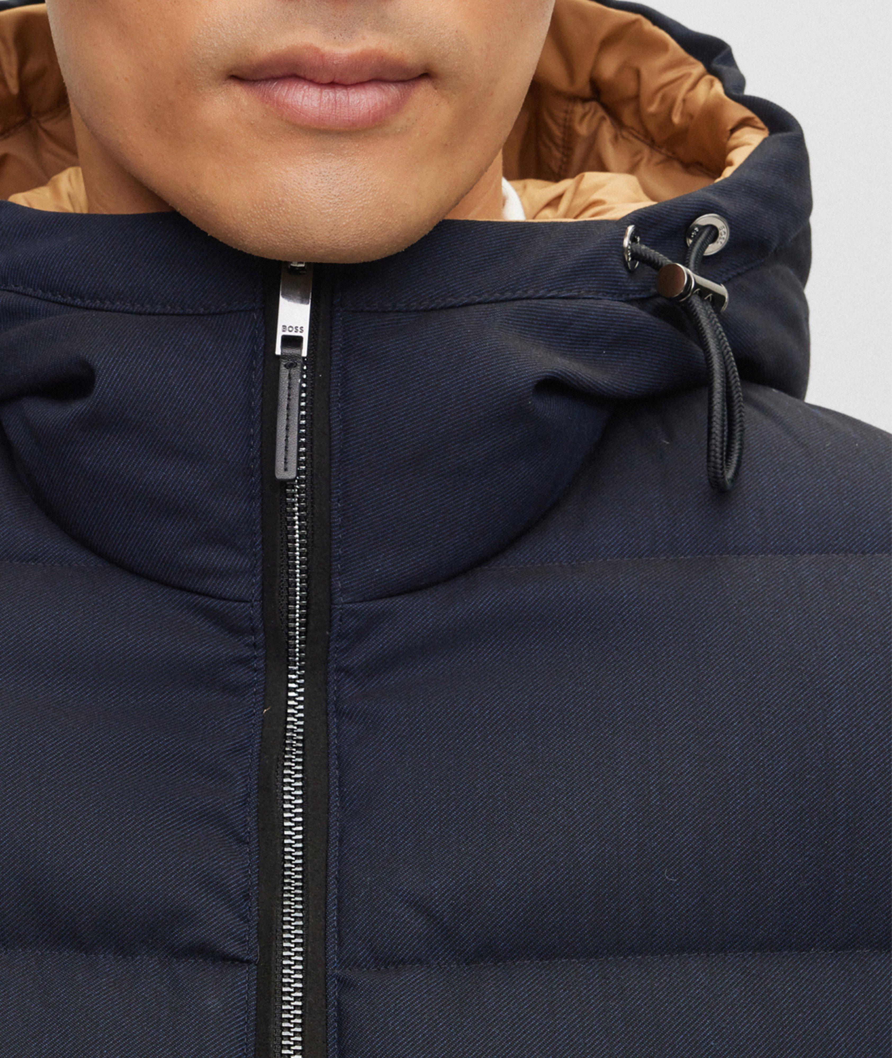 Reversible Wool-Blend Down Jacket image 3