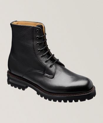 Moncler Peka Nubuck Ankle Boots | Boots | Harry Rosen