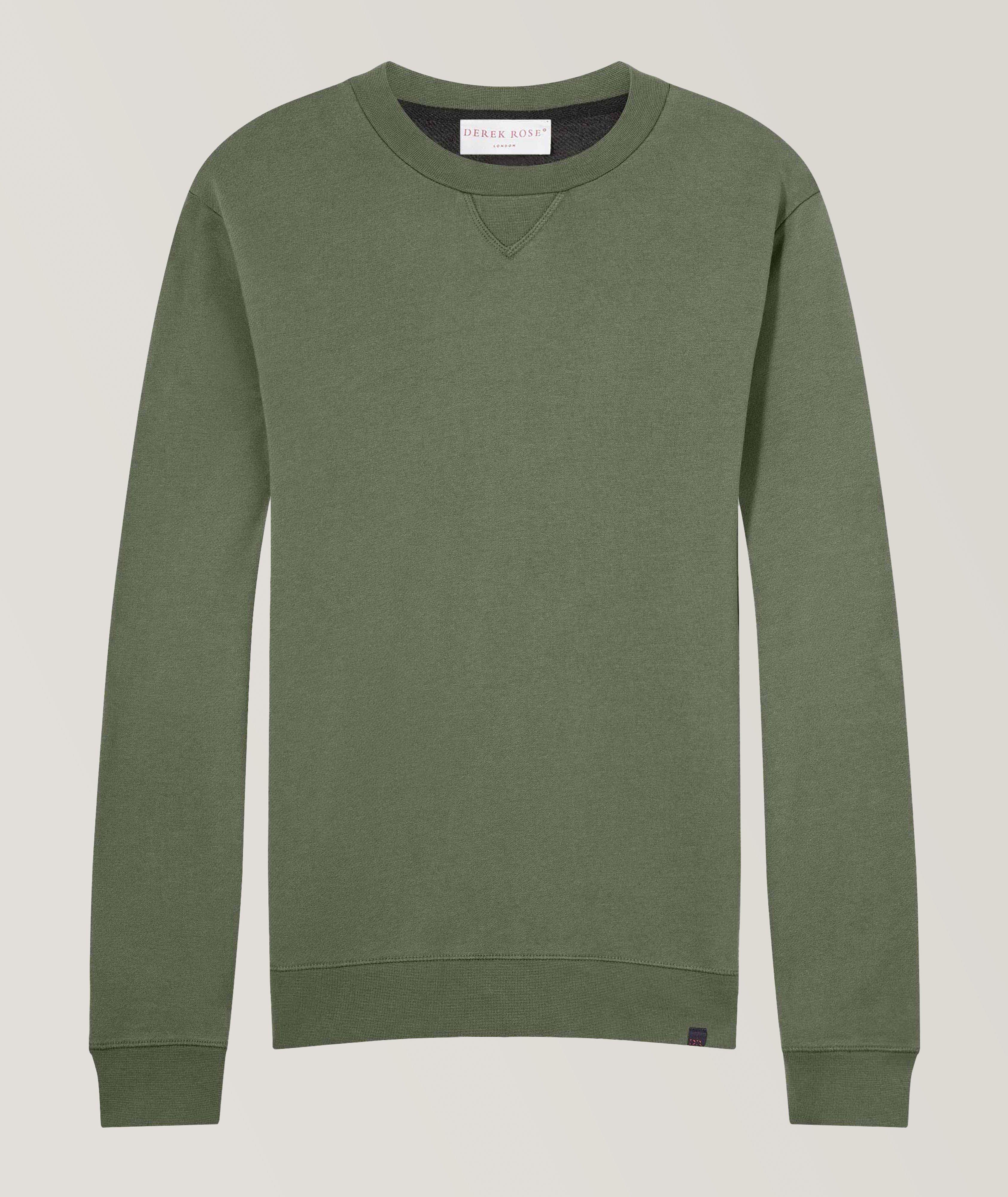 Quinn Cotton-Modal Loopback Sweater