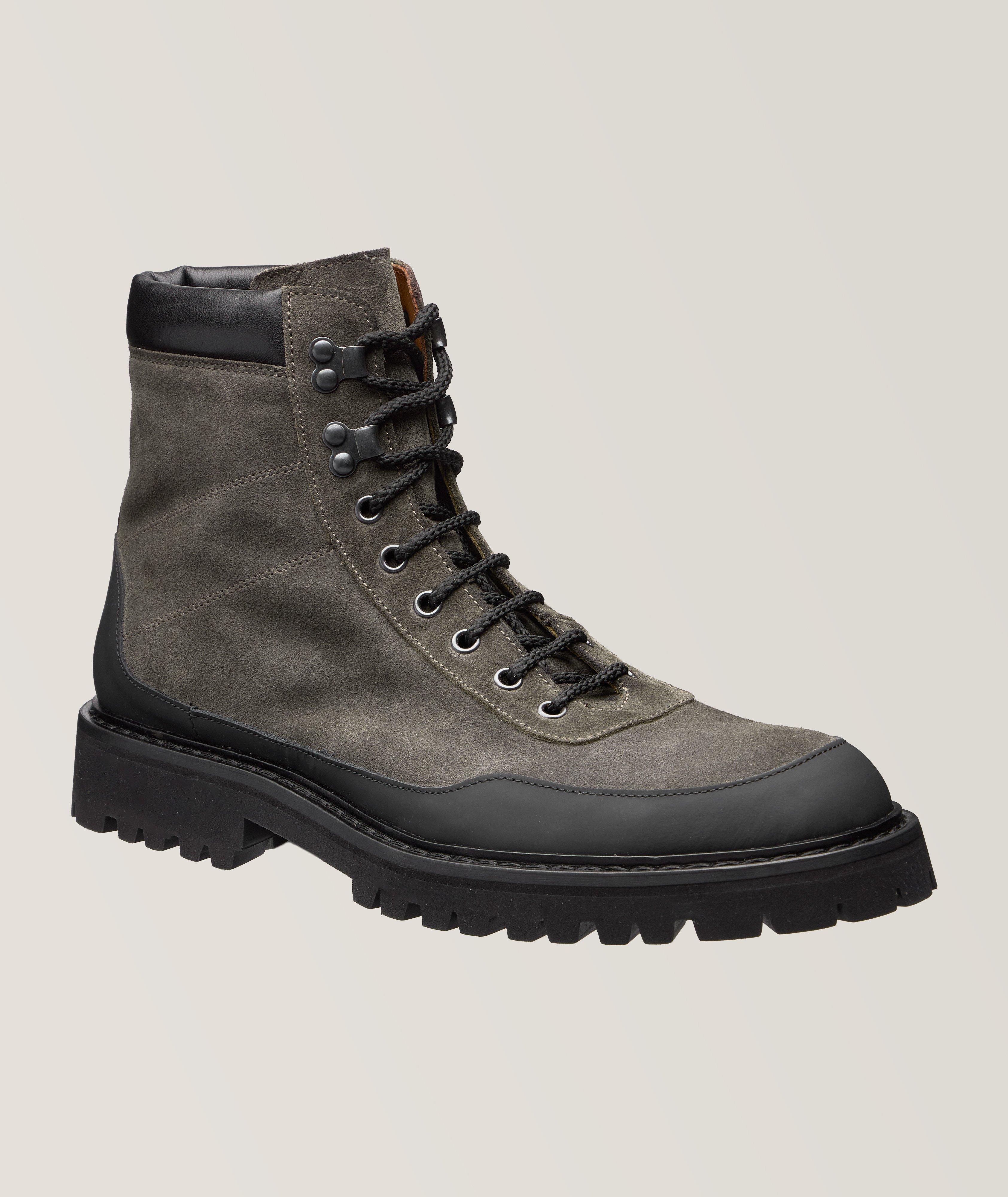 Harold Suede & Leather Mudguard Lug Boots