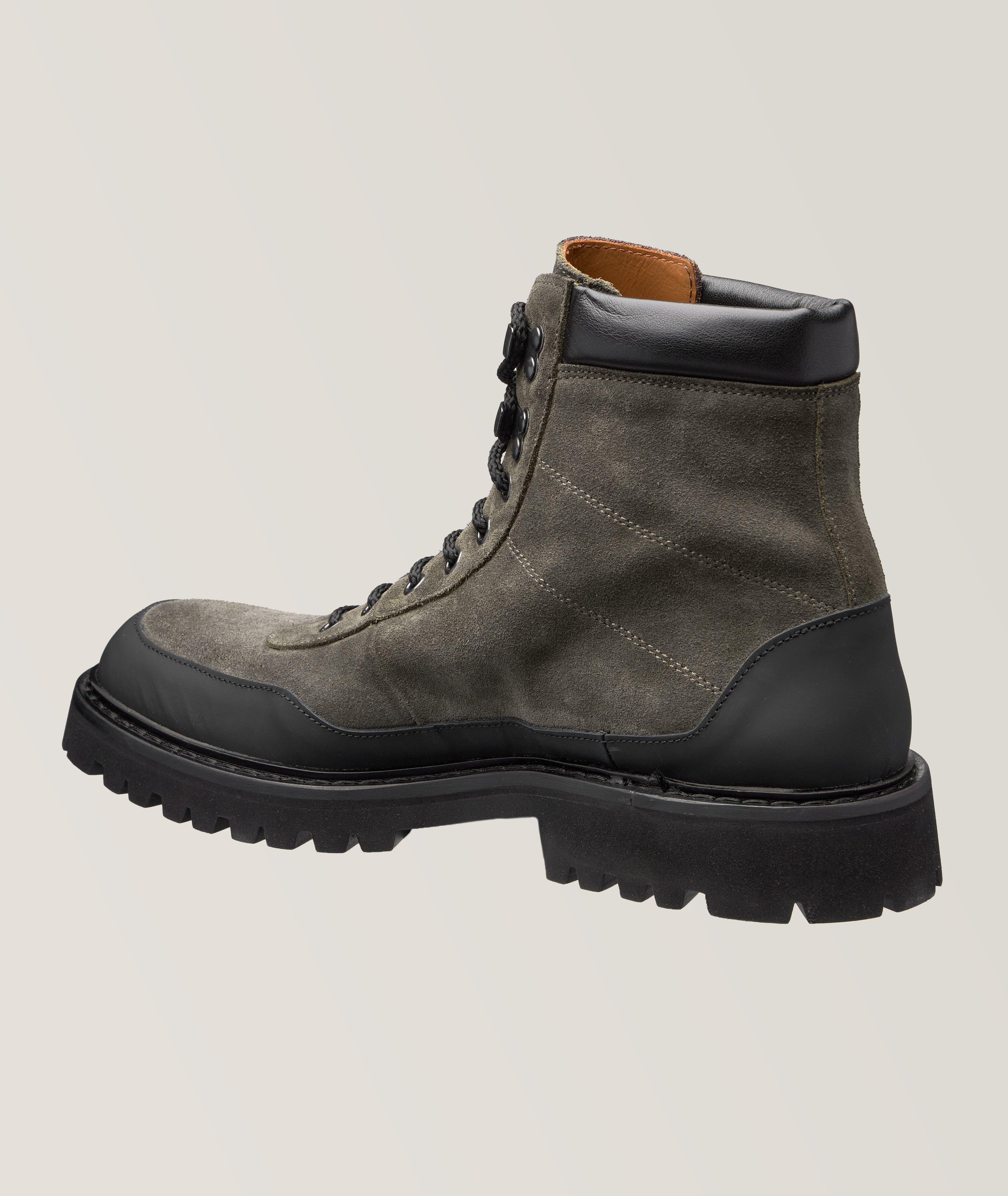 Suede & Leather Mudguard Lug Boots image 1