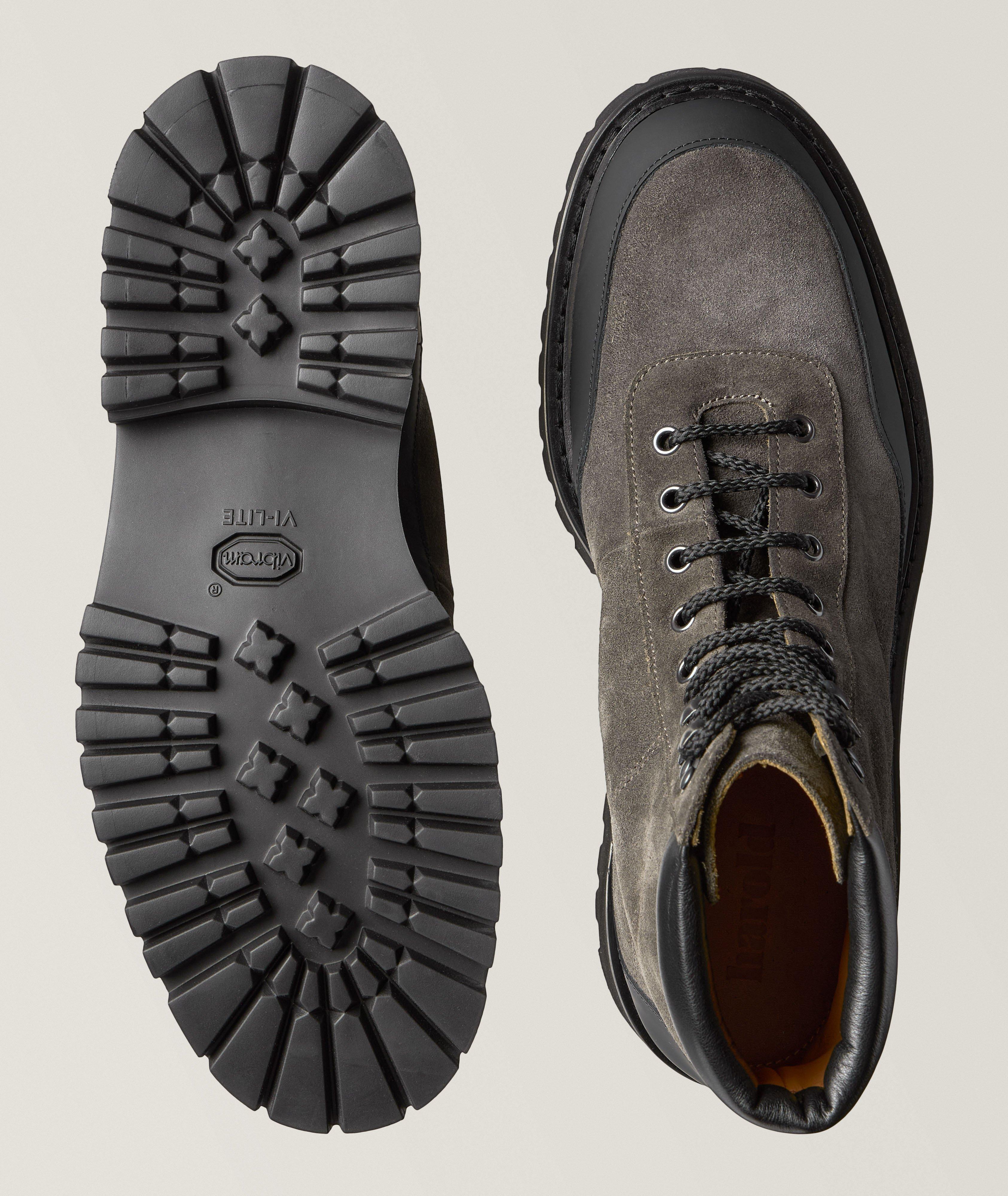 Suede & Leather Mudguard Lug Boots image 2