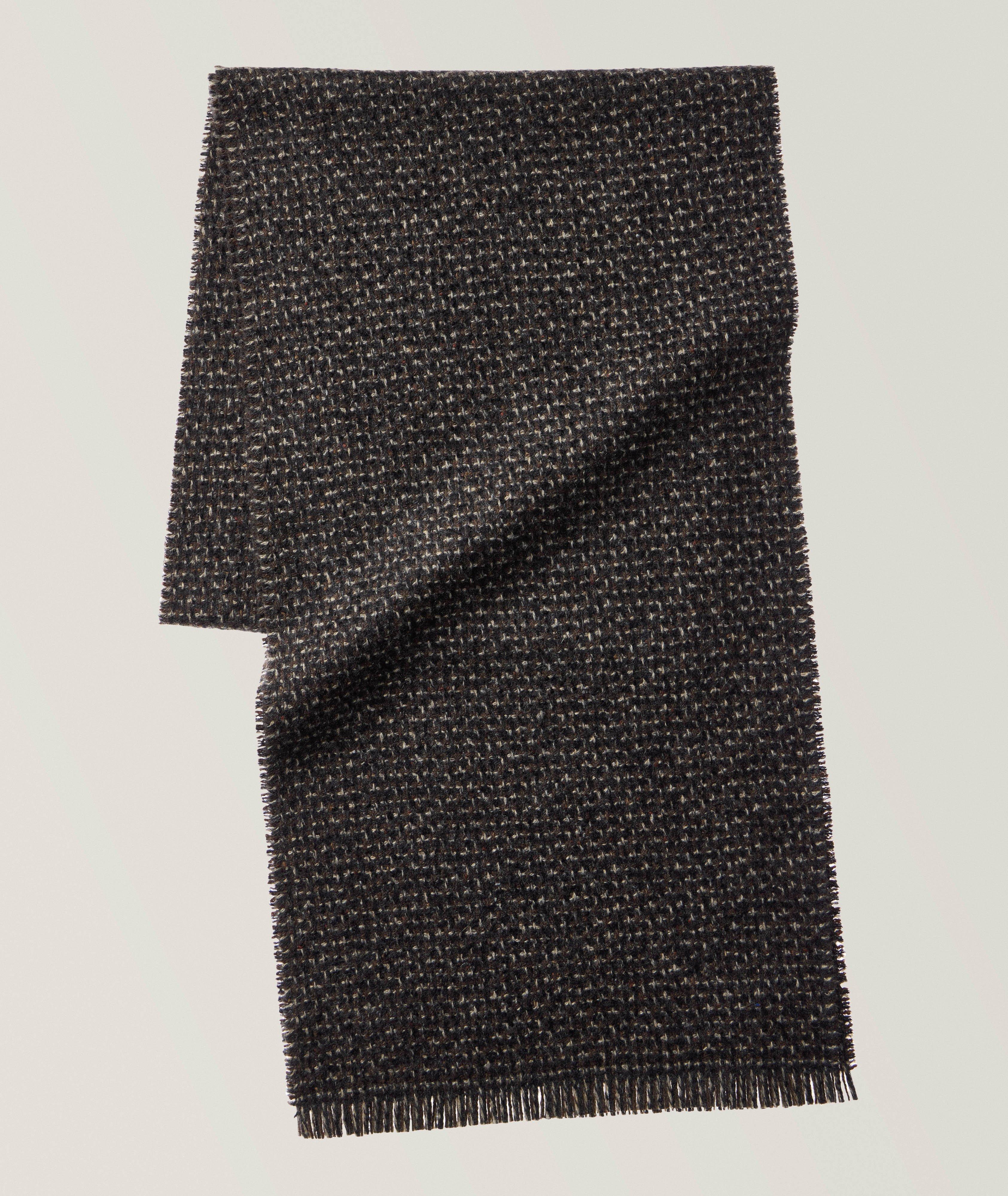 Textured Cashmere-Silk Scarf