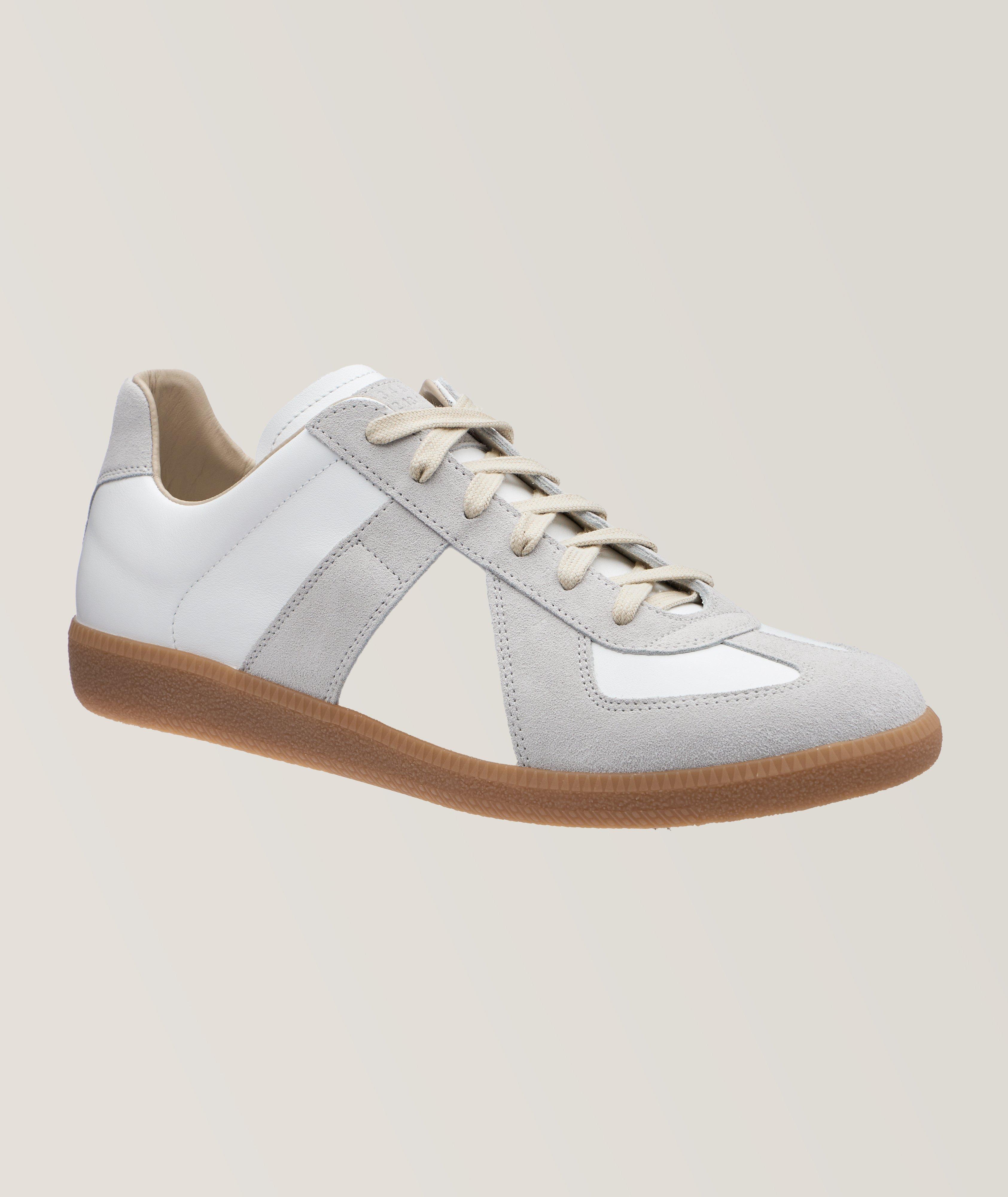 Replica Low-Top Leather Sneakers