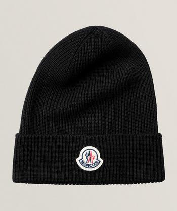 Canada Goose Ribbed Block Slouch Wool Beanie | Hats | Harry