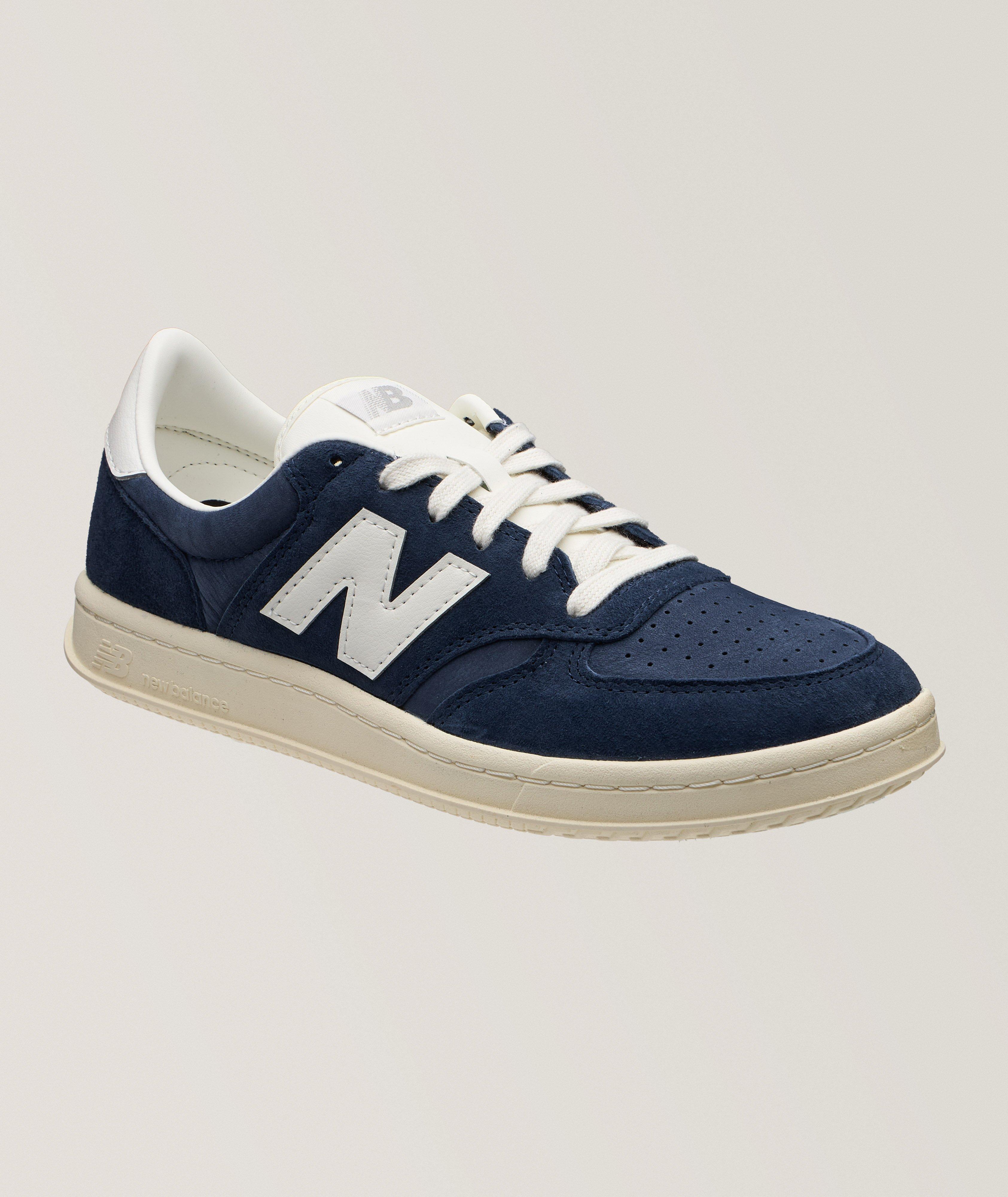 New Balance Chaussure Sport 500 En Suède Et En Cuir En Bleu , Taille Homme 8