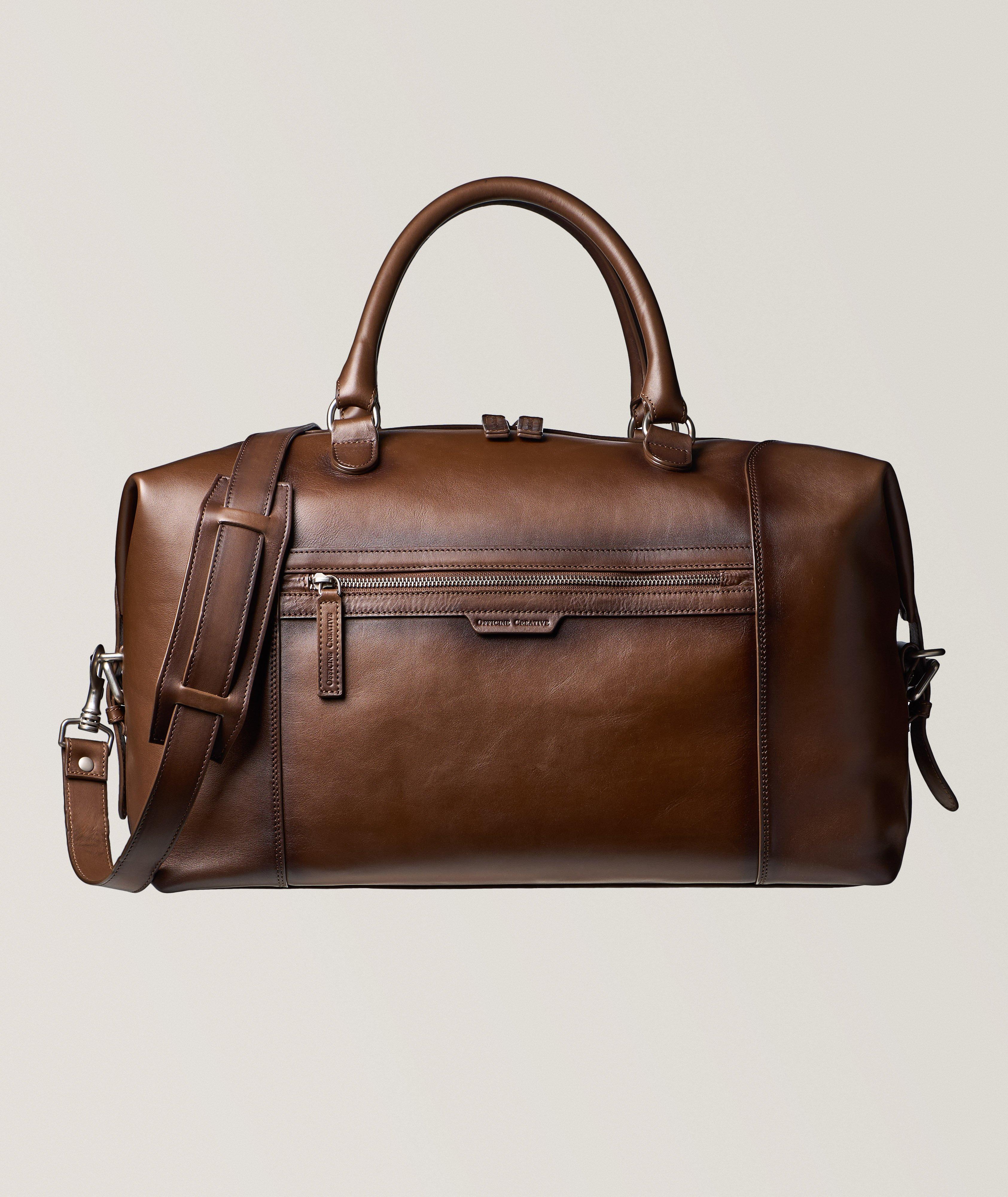 Jules Nappa Leather Weekender Bag