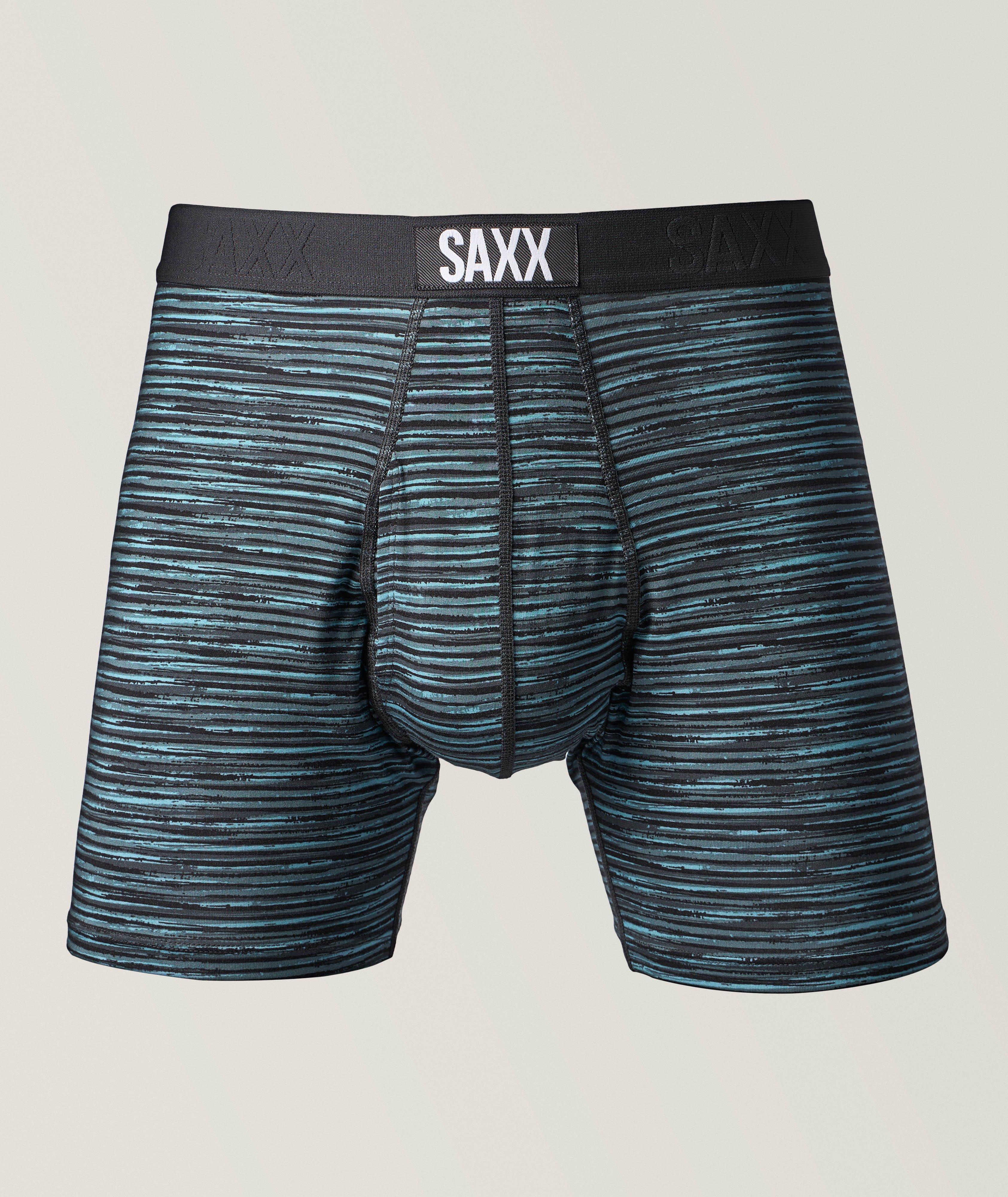 SAXX Ultra Spacedye Stripe Boxer Briefs