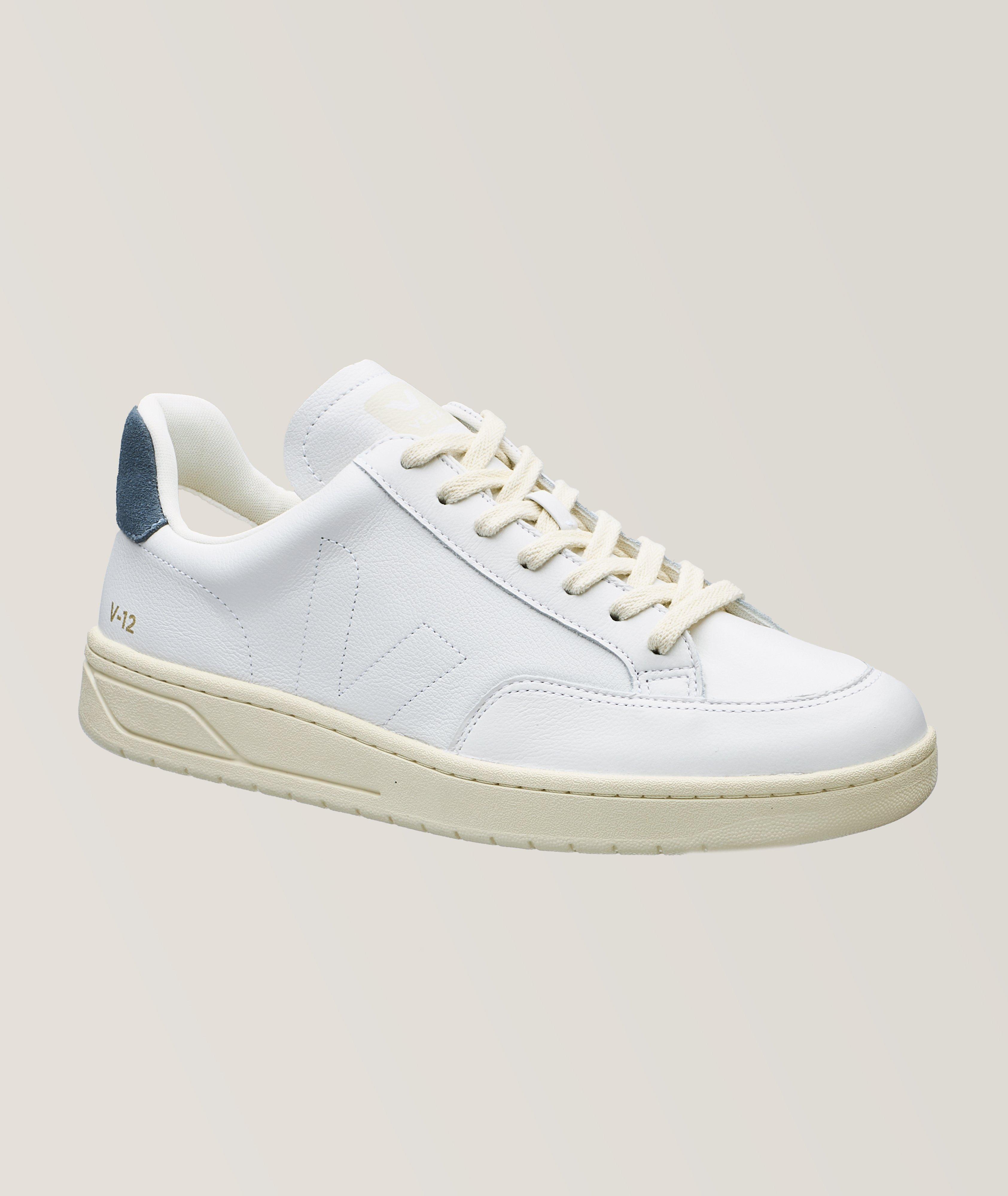 VEJA Chaussure Sport V12 En Cuir En Blanc , Taille Homme 42