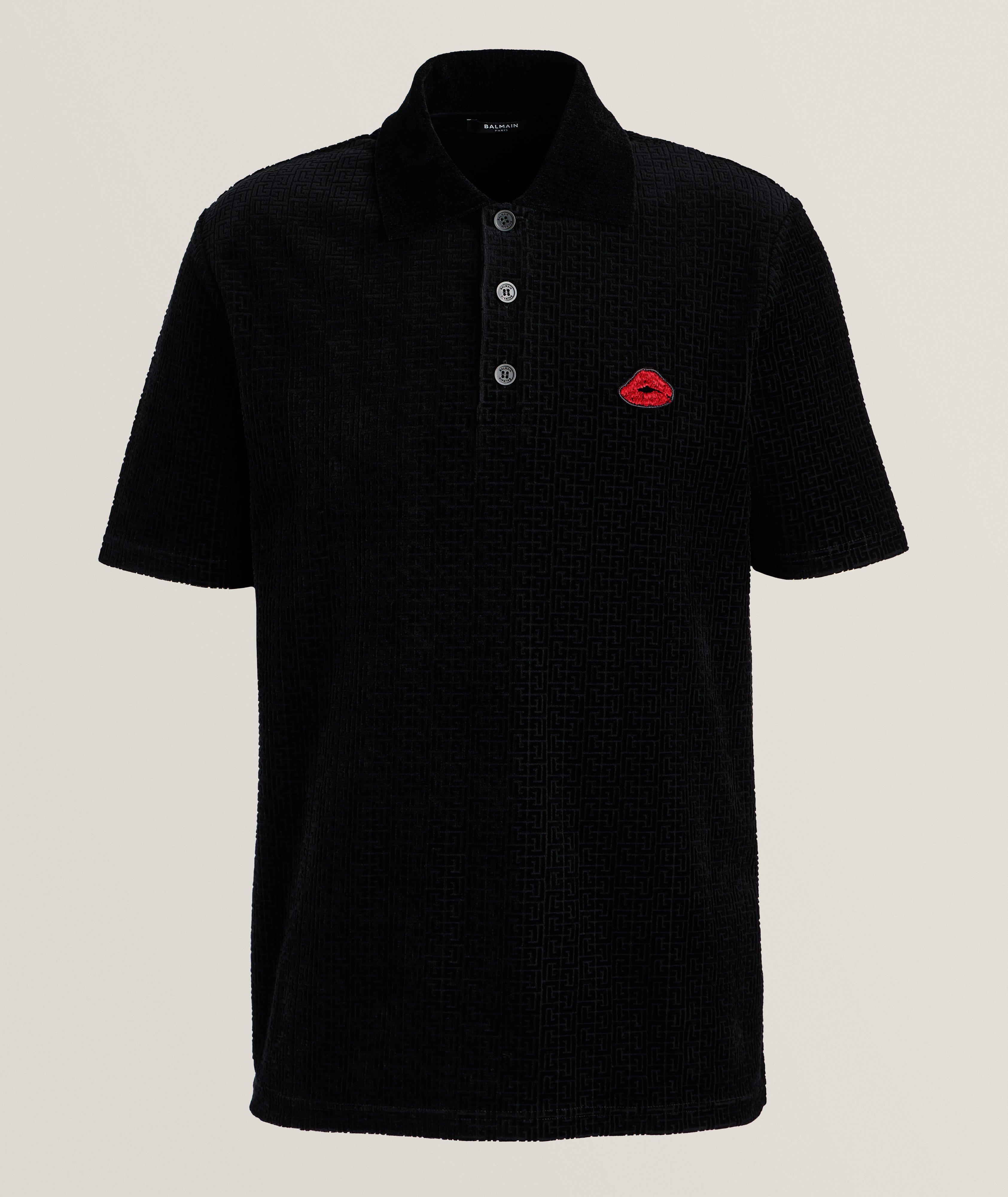 Embroidered Motif Polo