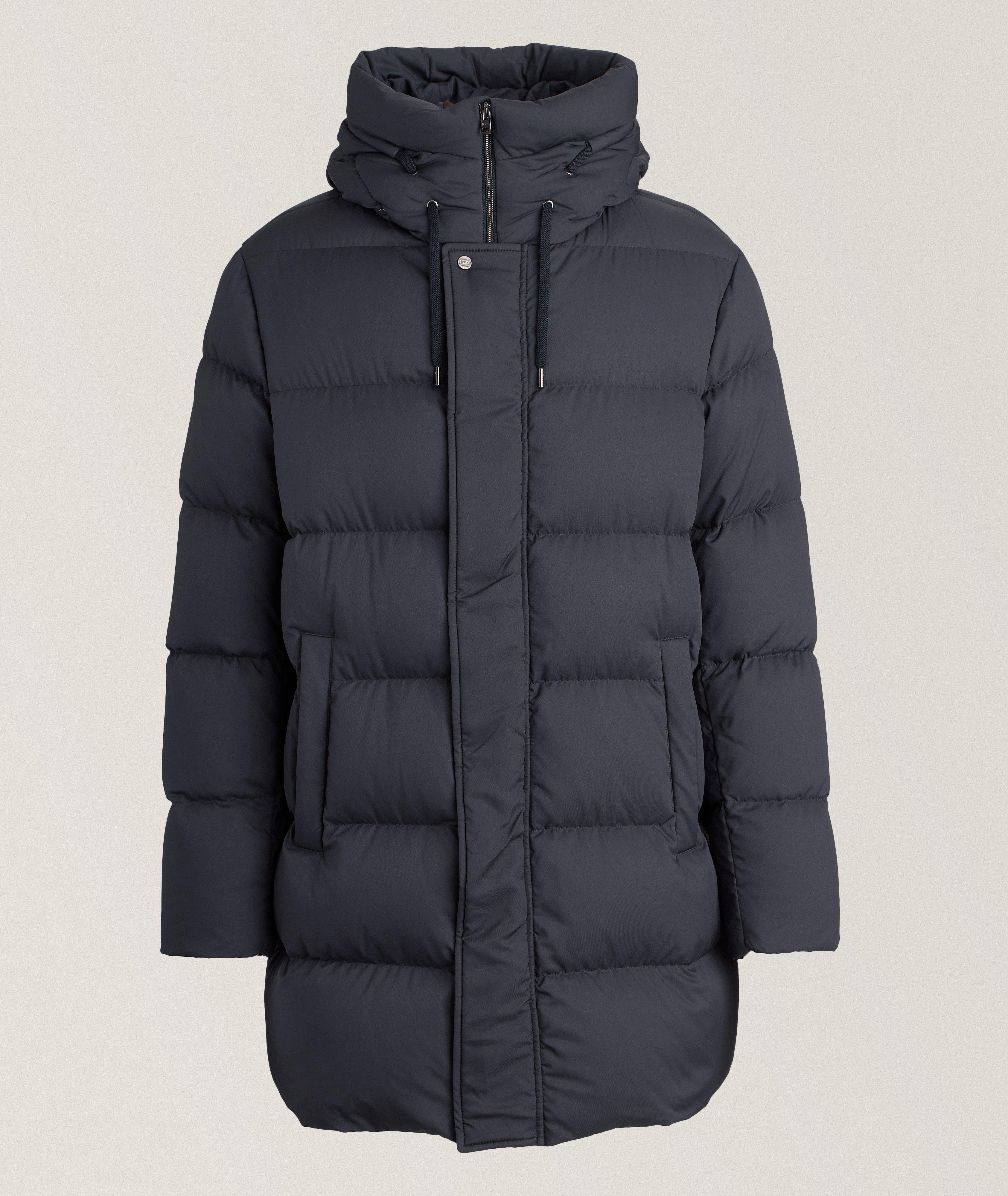 Long Down-Filled Puffer Coat