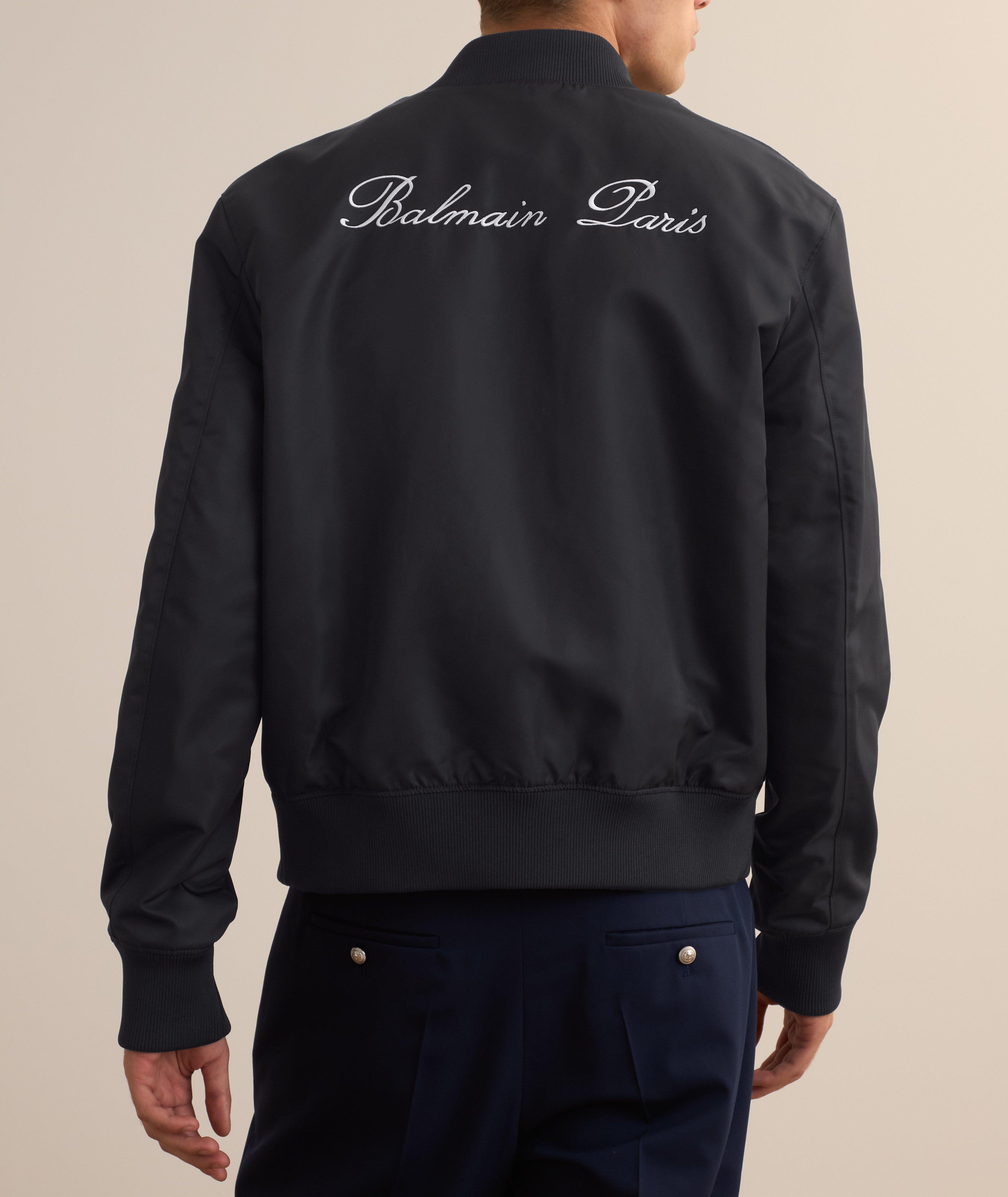 Logo Embroidered Bomber  image 2