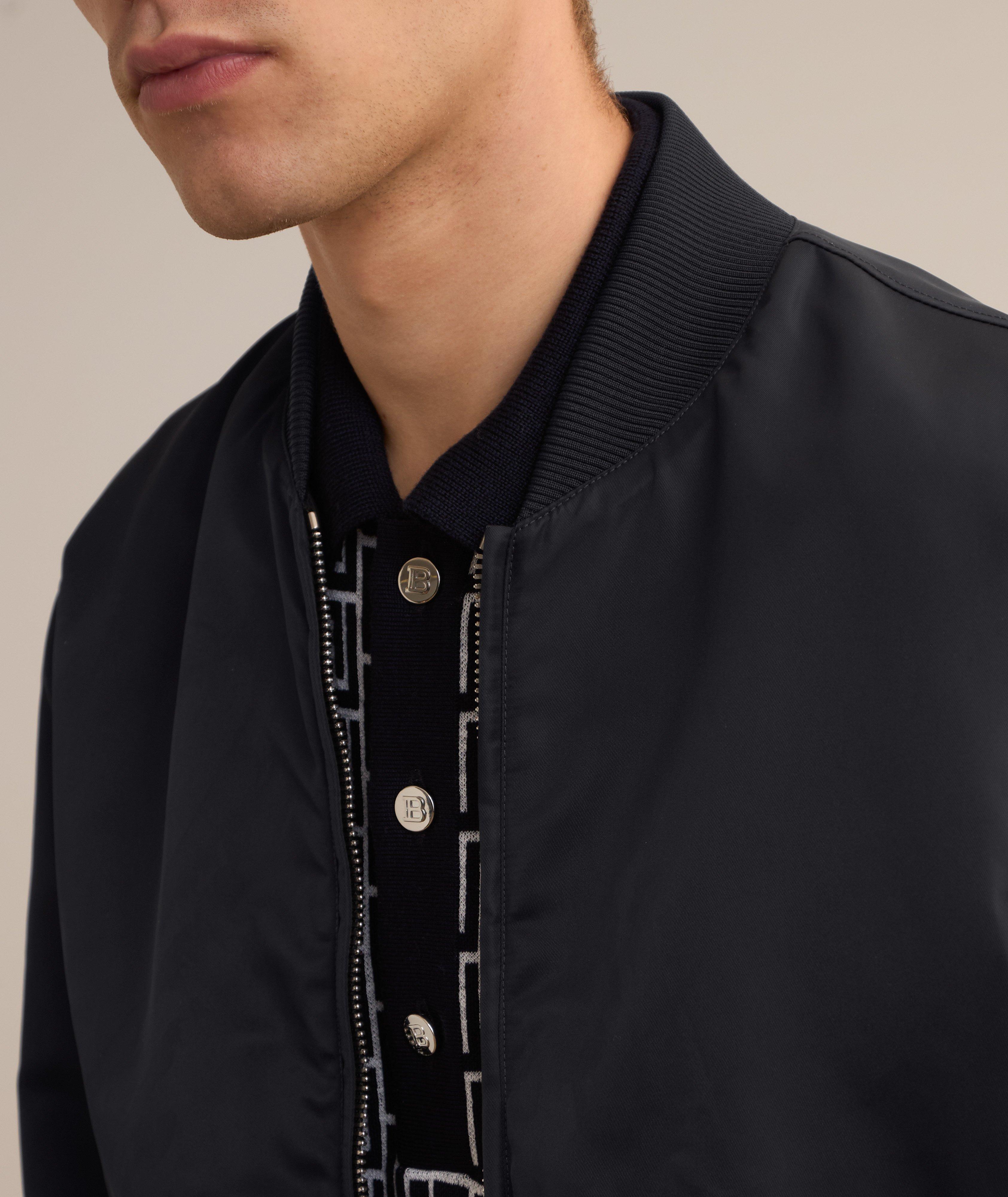 Logo Embroidered Bomber  image 3