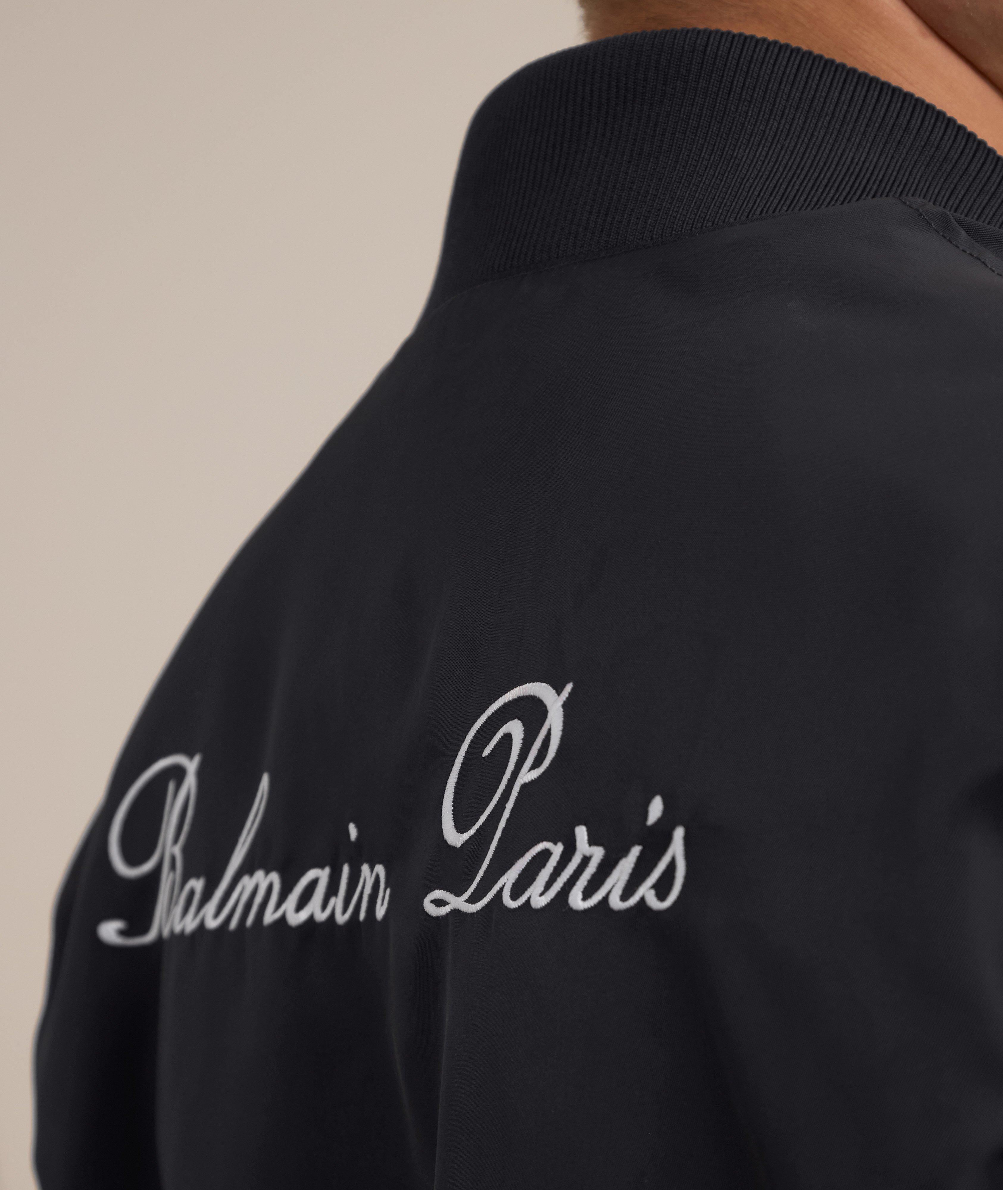 Logo Embroidered Bomber  image 4