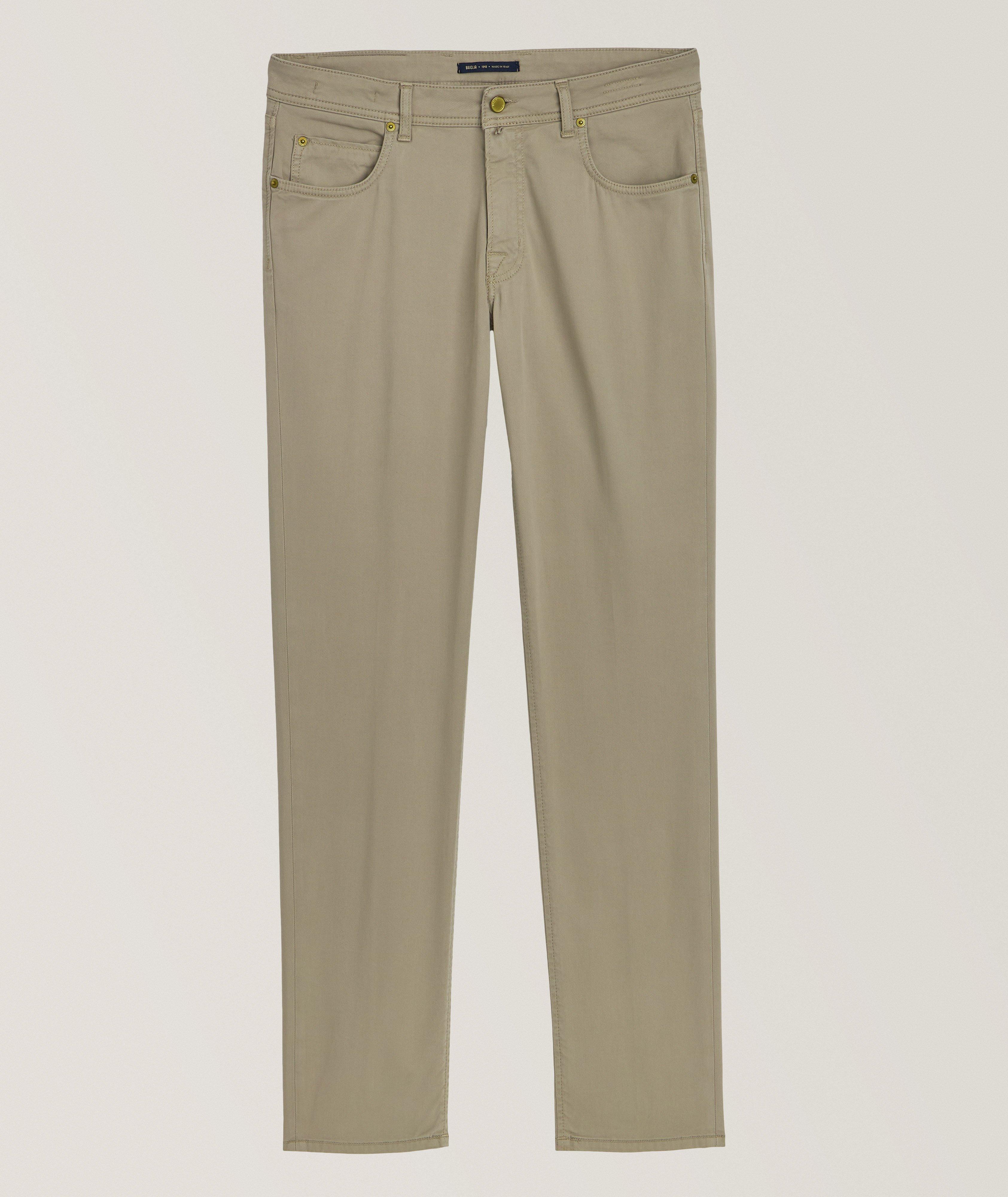 Steve Stretch-Cotton Five Pocket Pants