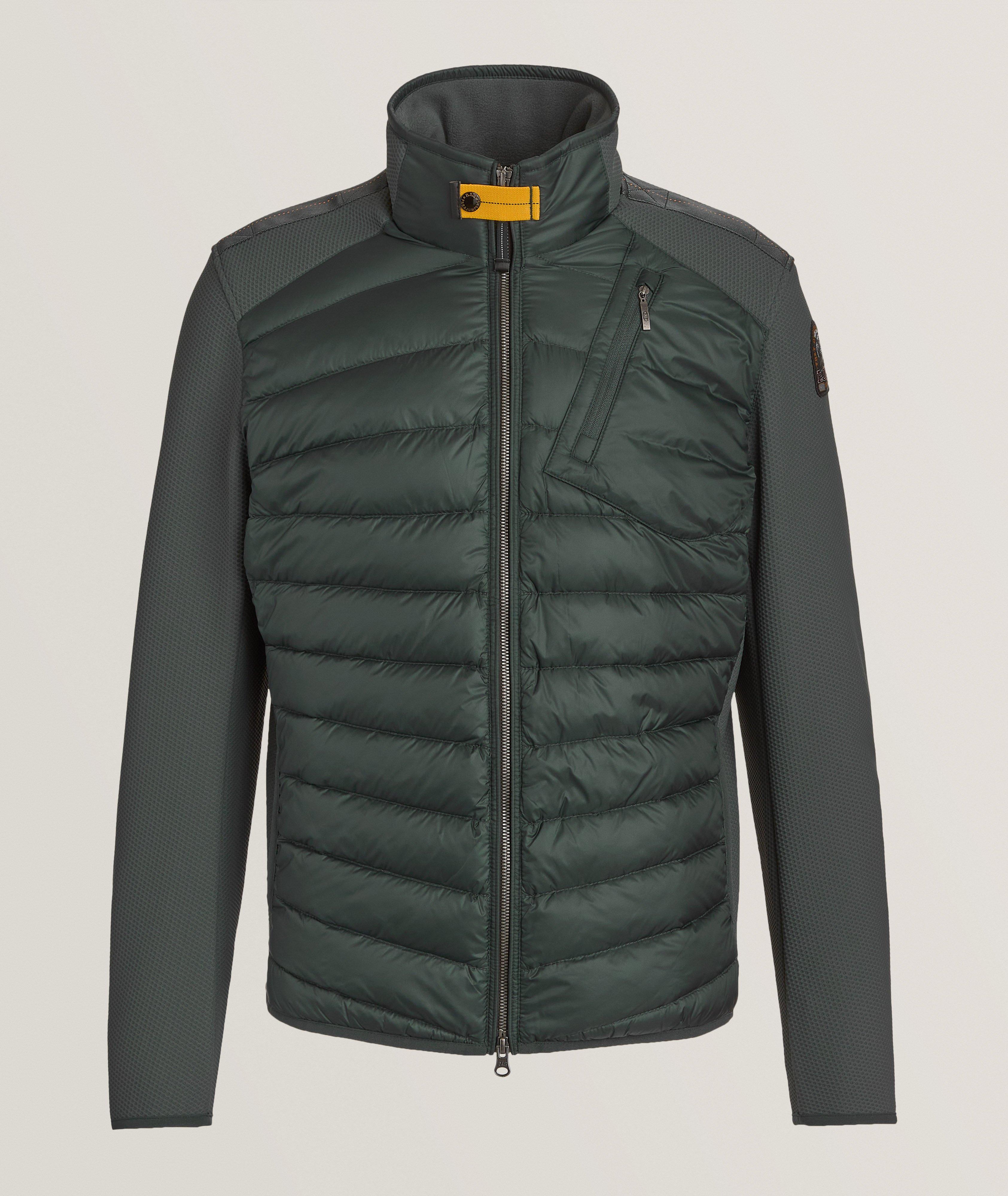 Parajumpers Blouson-Pull Jayden Matelassé En Vert , Taille Homme TTTG