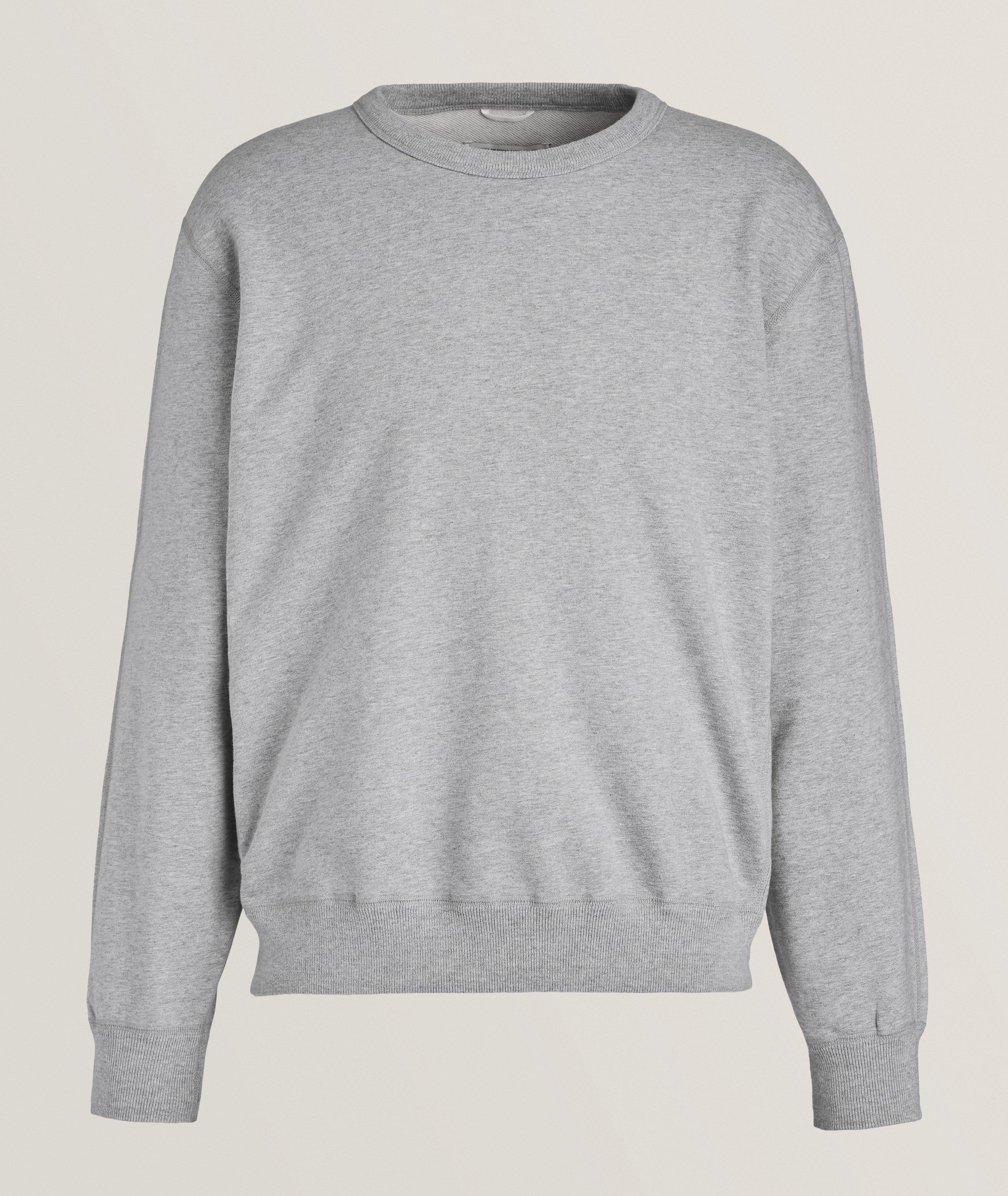 Reigning Champ Pull En Coton À Encolure Ronde En Gris , Taille Homme Petit